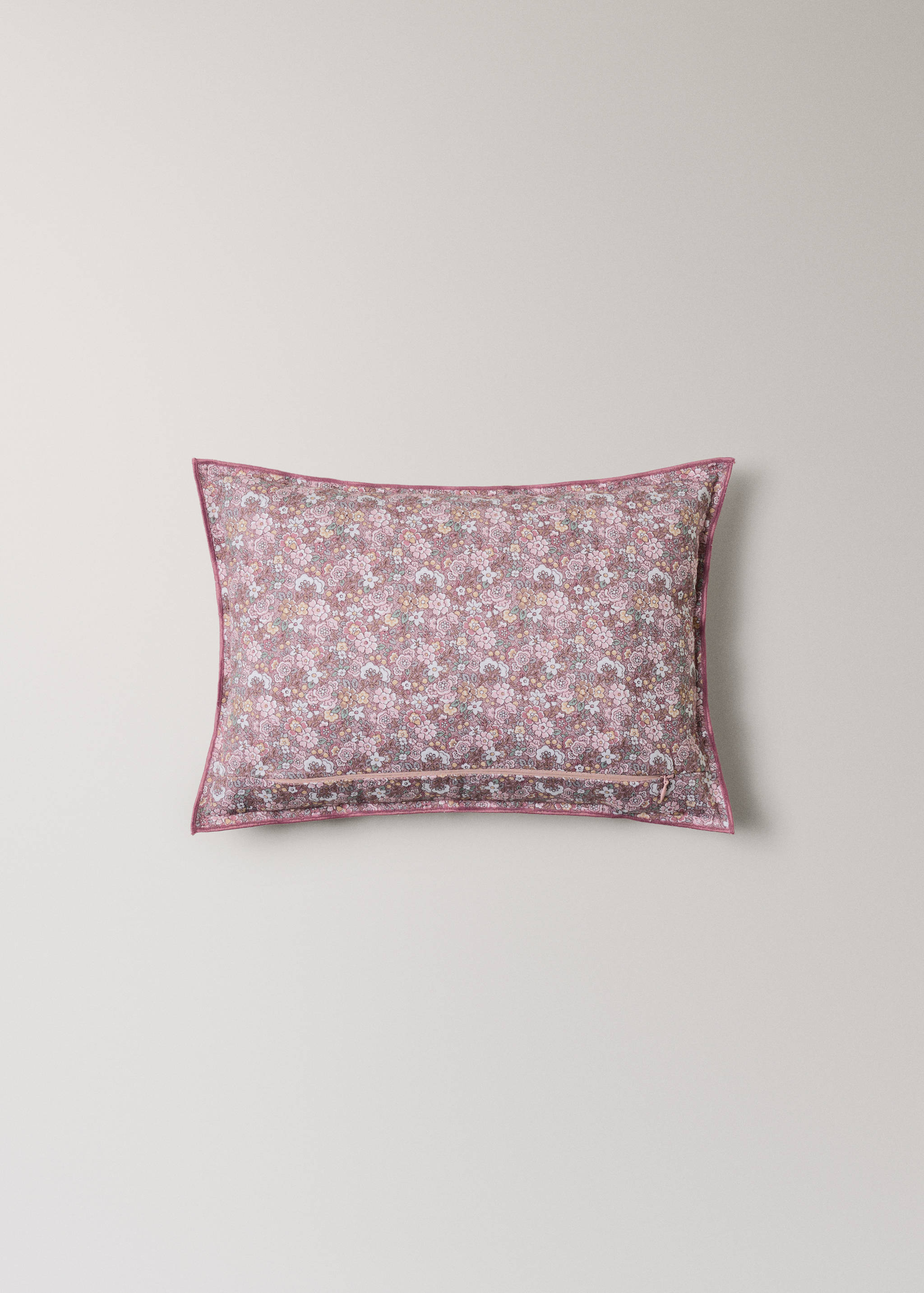 Housse de coussin enfant en coton imprimé à fleurs 30x40 cm - Détail de l'article 4