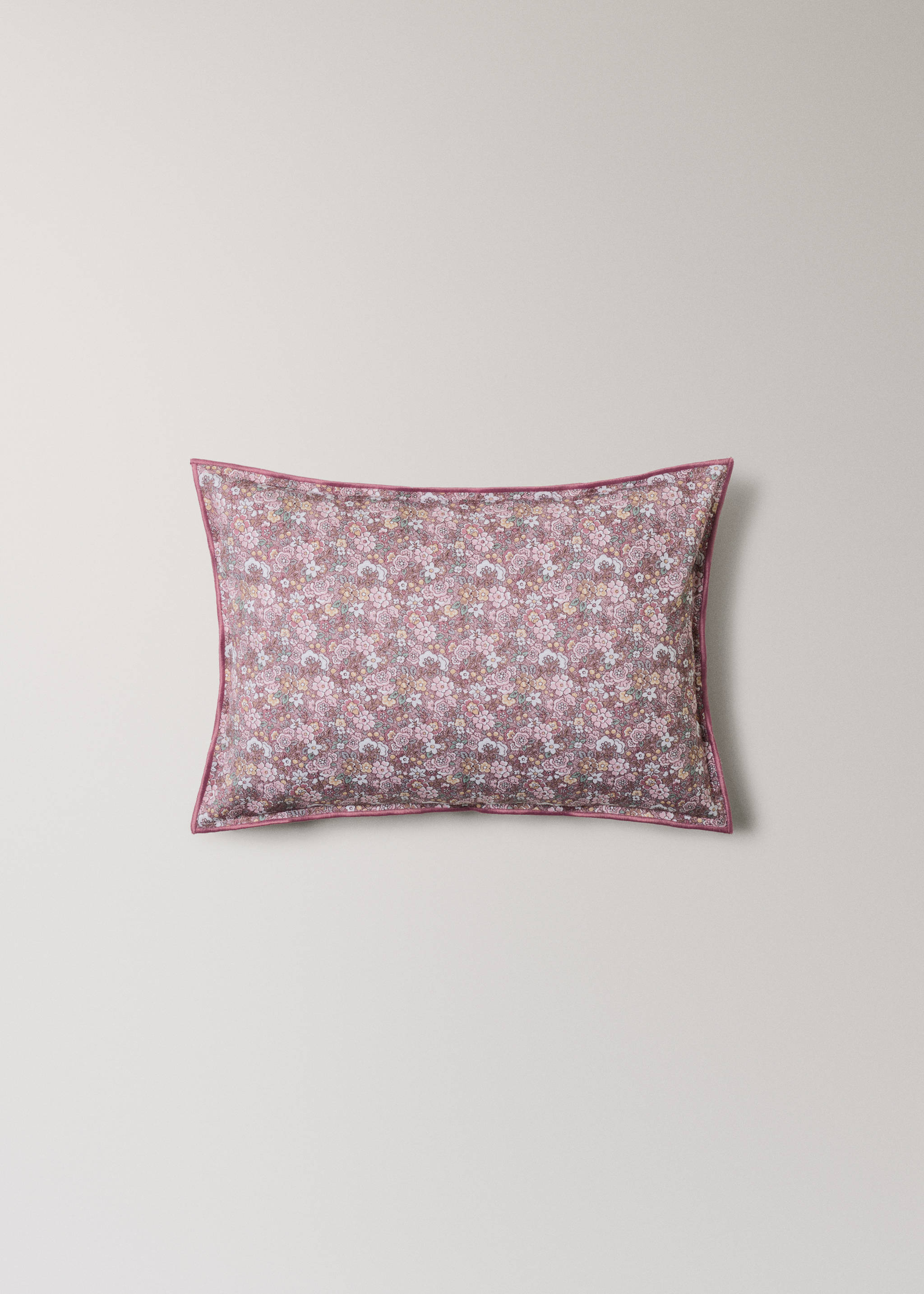 Housse de coussin enfant en coton imprimé à fleurs 30x40 cm - Article sans modèle