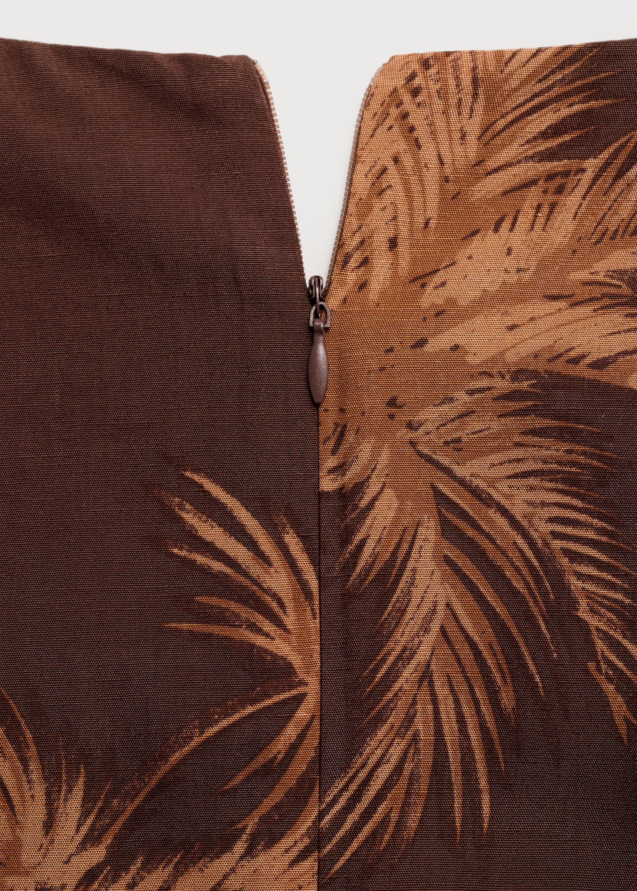 Lyocell jumpsuit with cut-out and knot detail - Details of the article 0