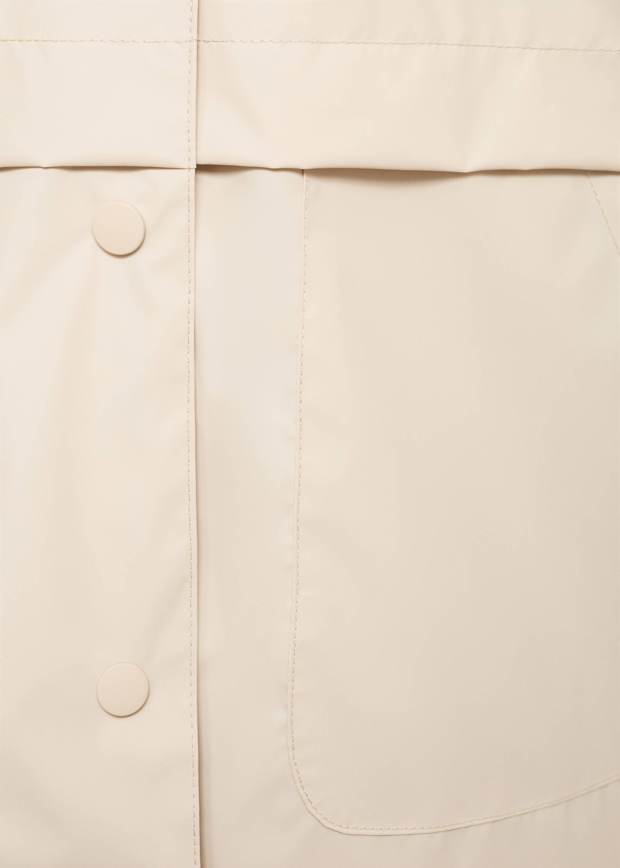 Rubberised parka with hood - Details of the article 8