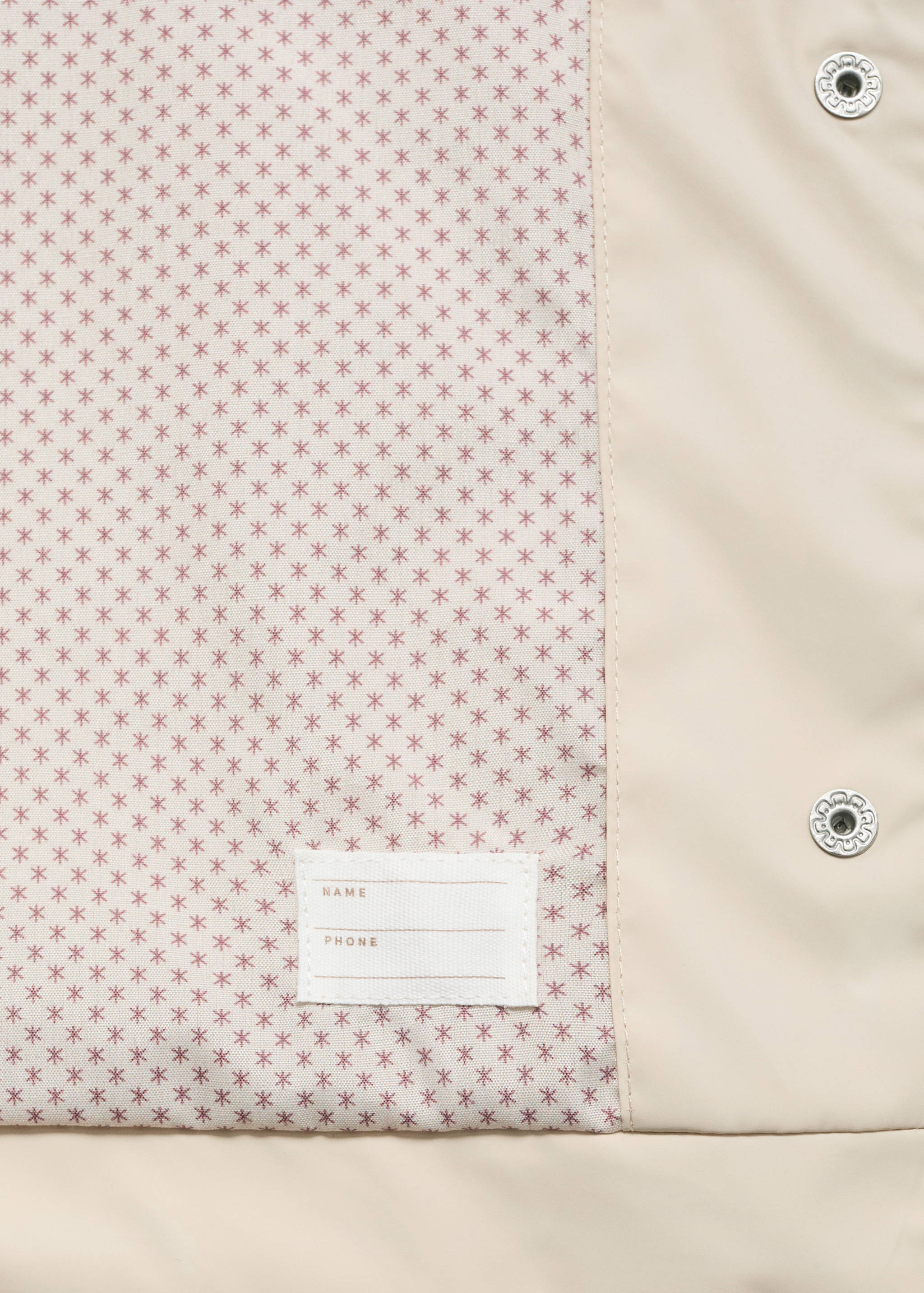 Rubberised parka with hood - Details of the article 0