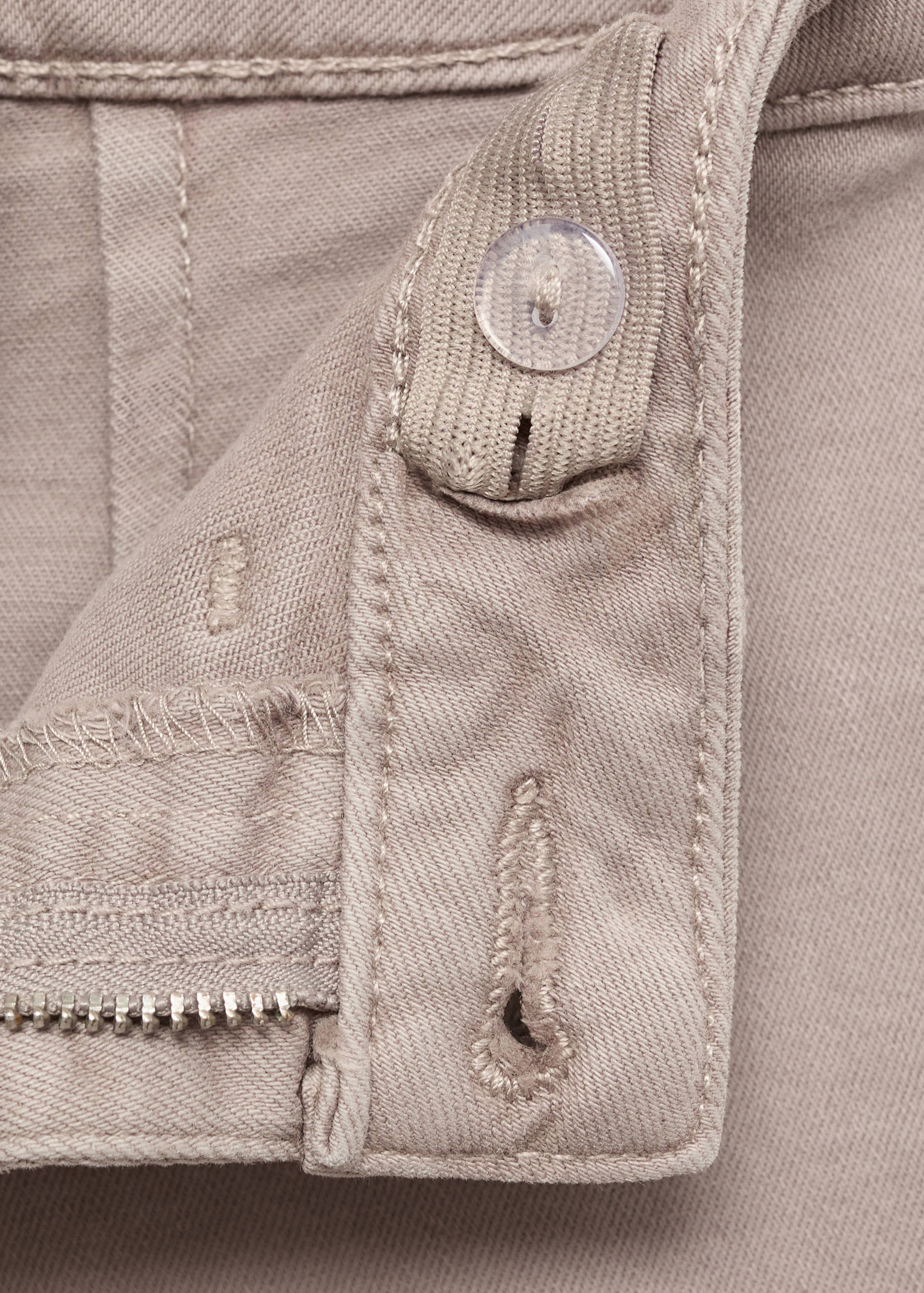 Wideleg-jeans fransad fåll - Detaljer om artikeln 8