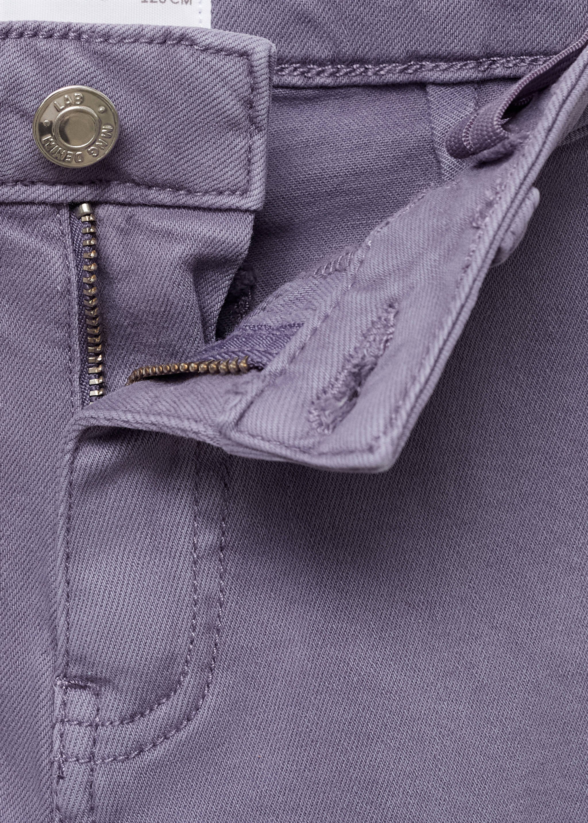 Wideleg-jeans fransad fåll - Detaljer om artikeln 8