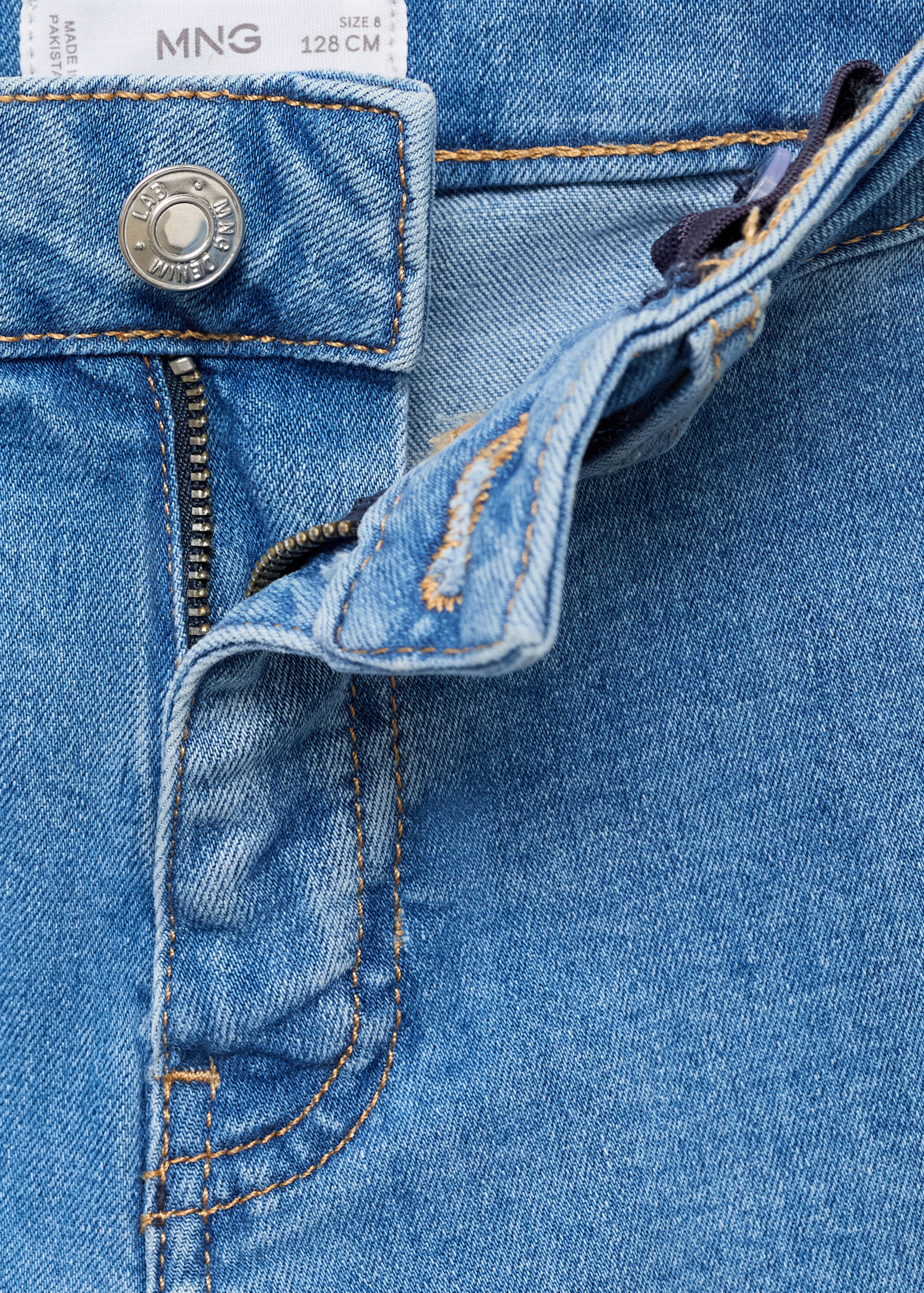 Wideleg-jeans fransad fåll - Detaljer om artikeln 8