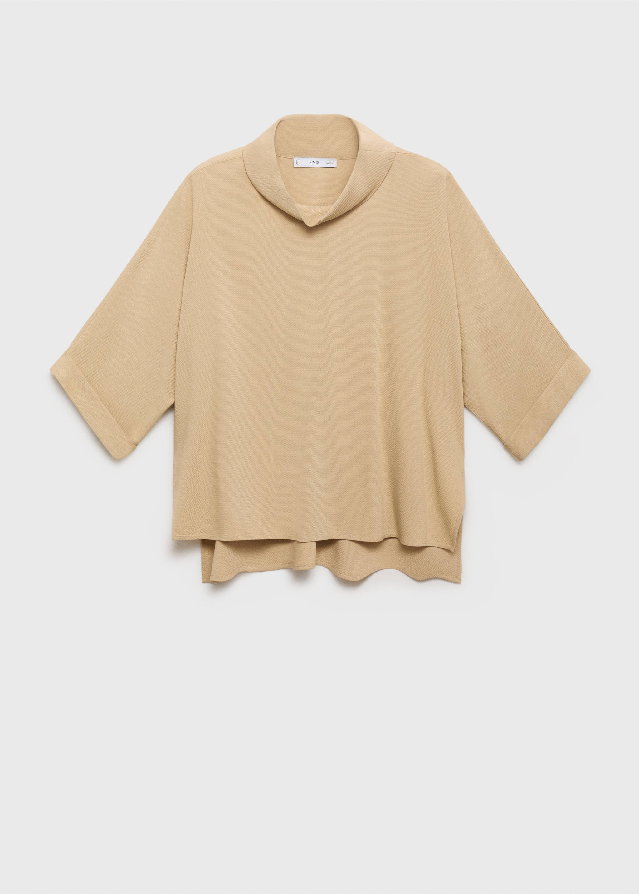 Fließende Oversized-Bluse - Artikel ohne Model, Beige. Ref: 17082535-00.