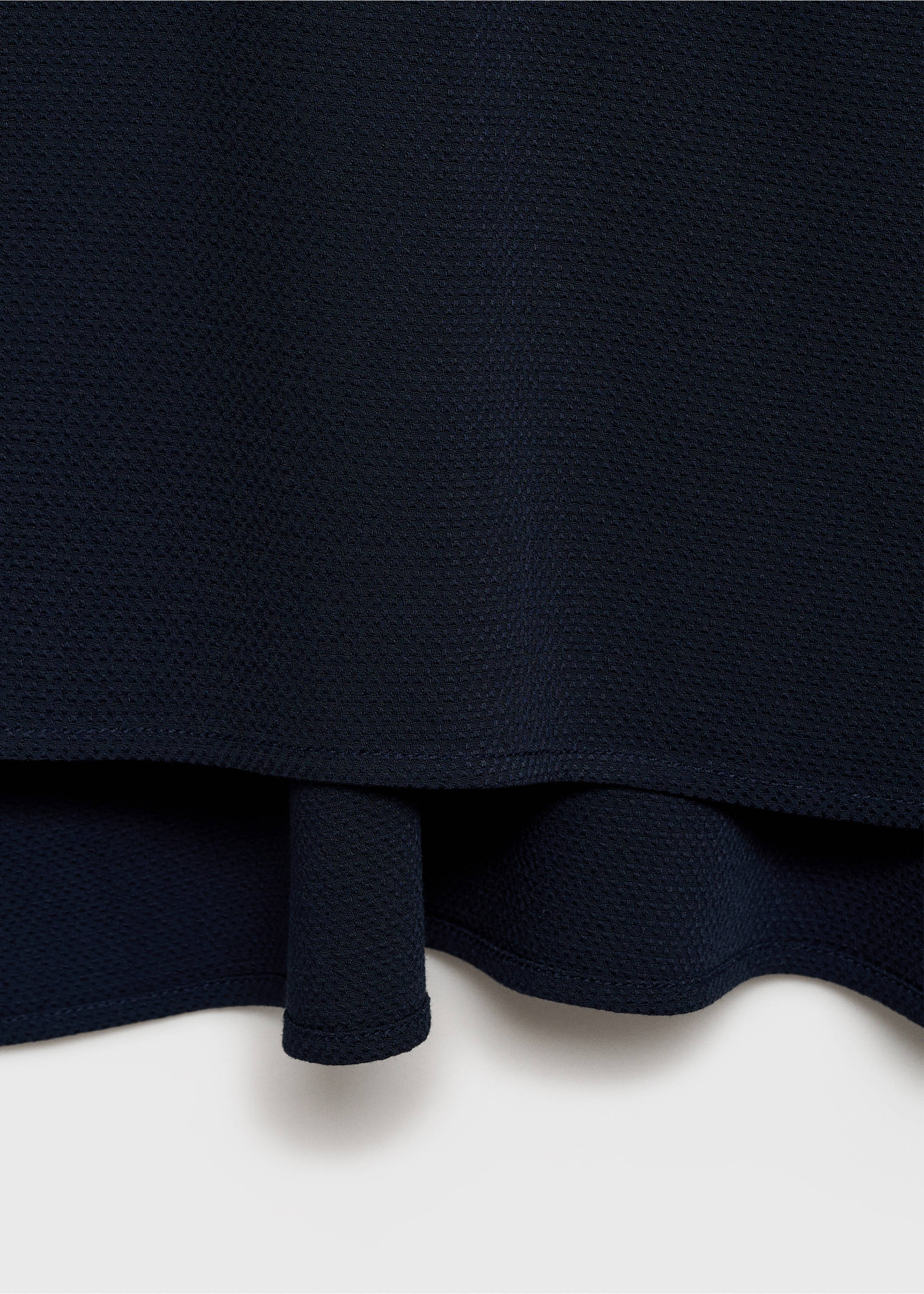 Fließende Oversized-Bluse - Detail des Artikels 0, Marineblau. Ref: 17082535-00.