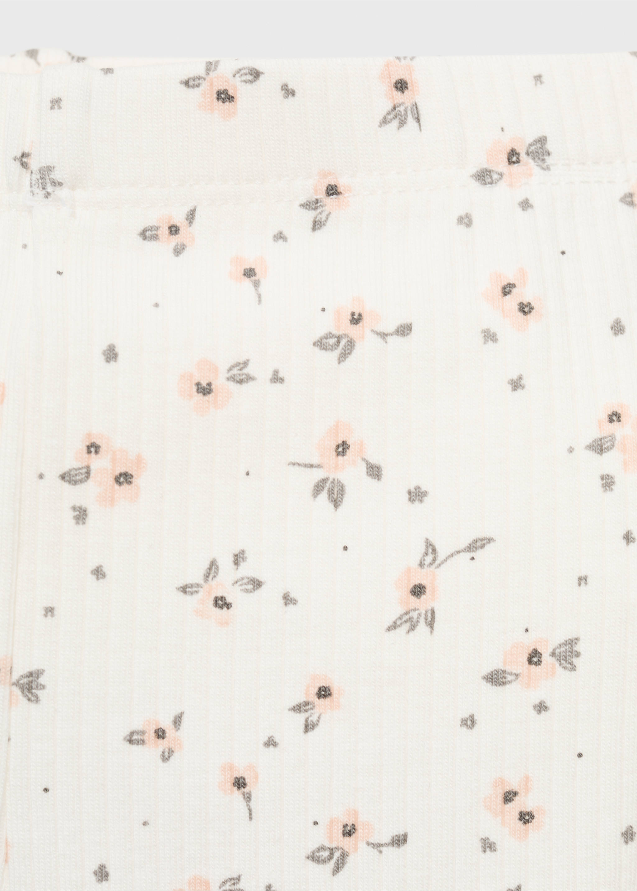 Floral print leggings - Details of the article 8, Off White. Ref: 17082537-00.