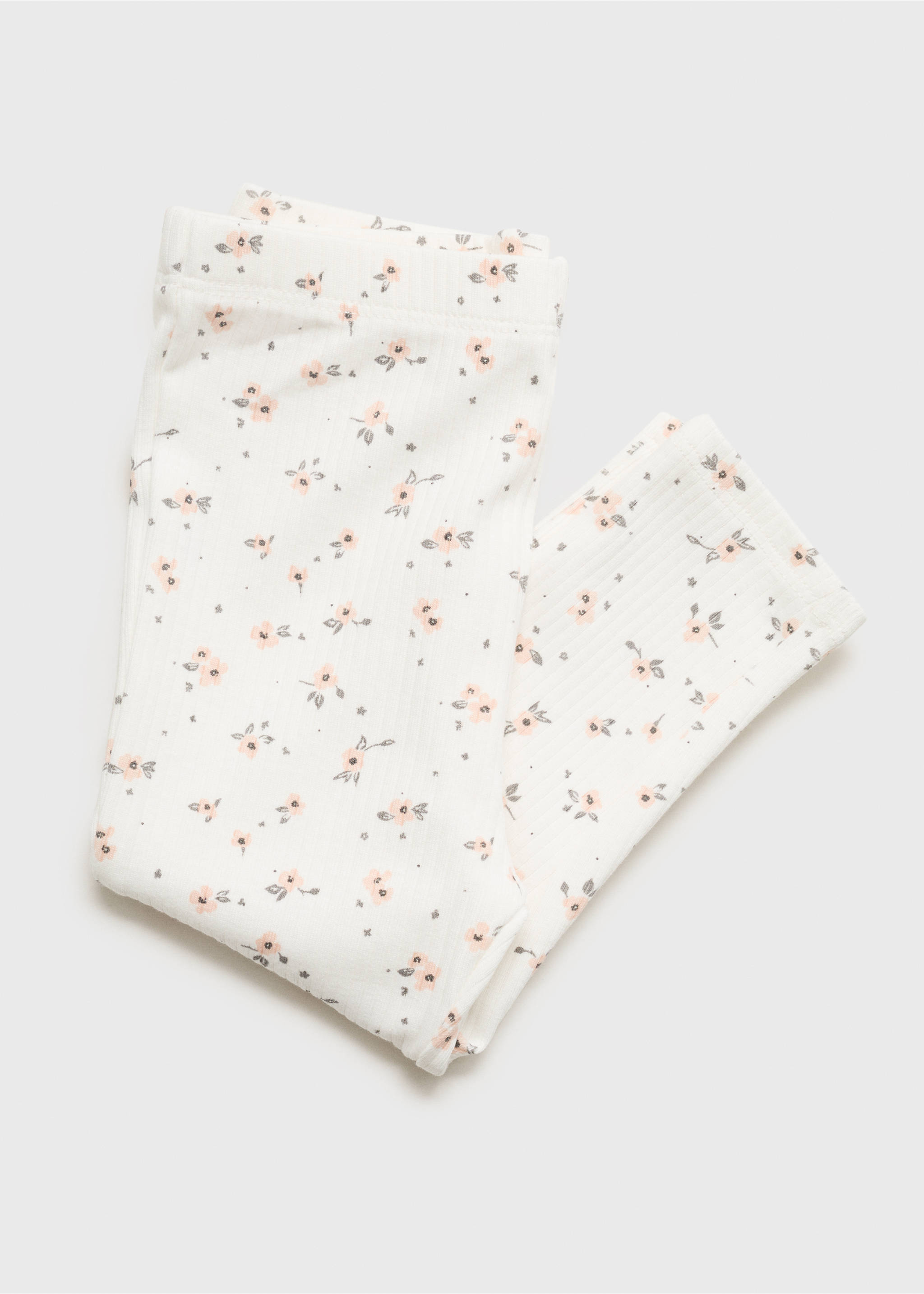 Floral print leggings - Details of the article 0, Off White. Ref: 17082537-00.