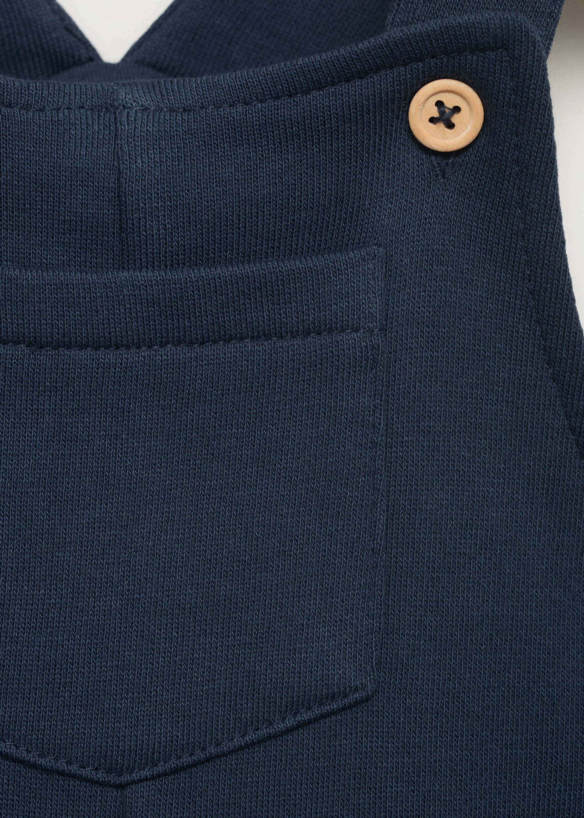 Dlouhé bavlněné kalhoty s laclem - Detail zboží 8