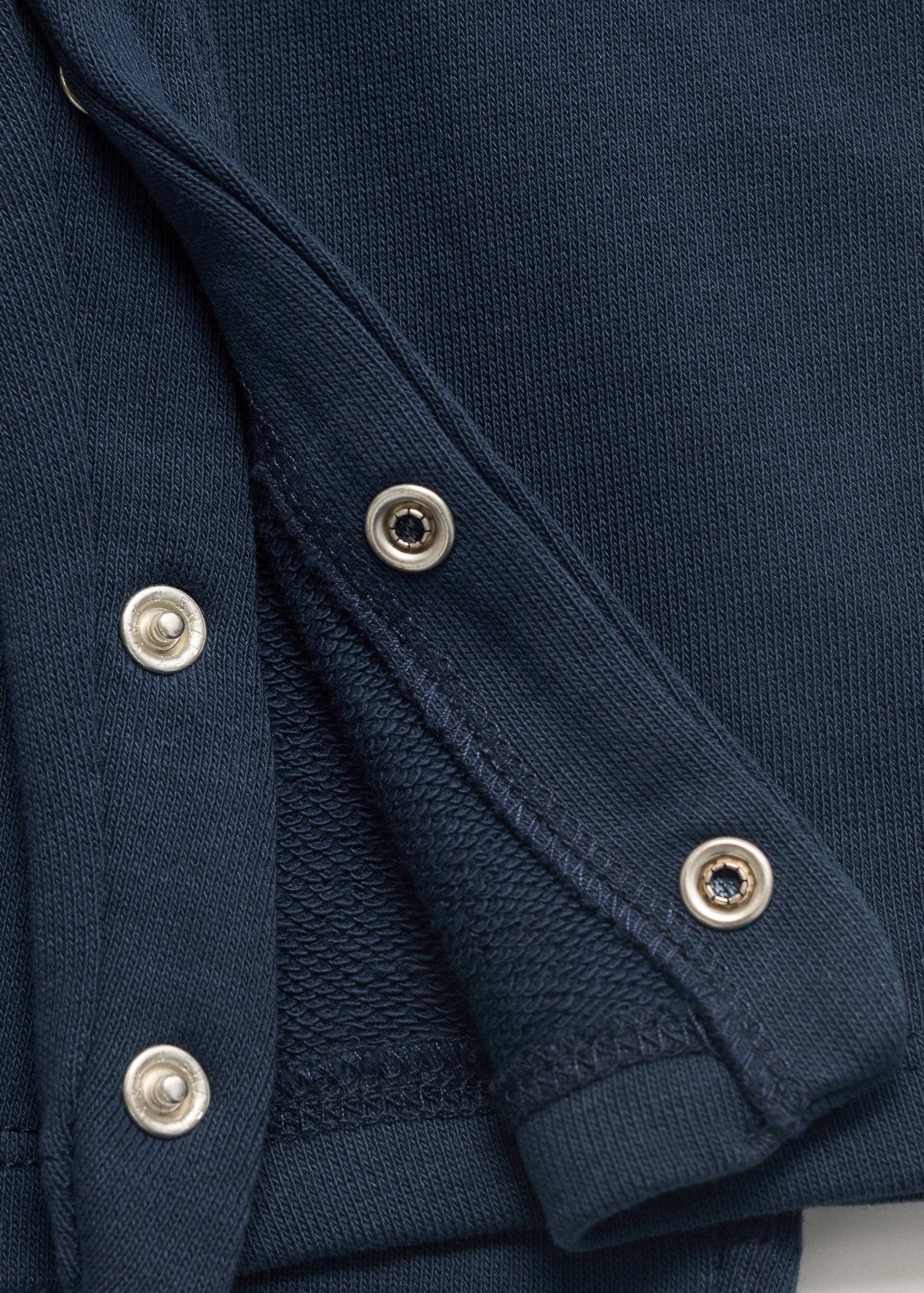 Dlouhé bavlněné kalhoty s laclem - Detail zboží 0