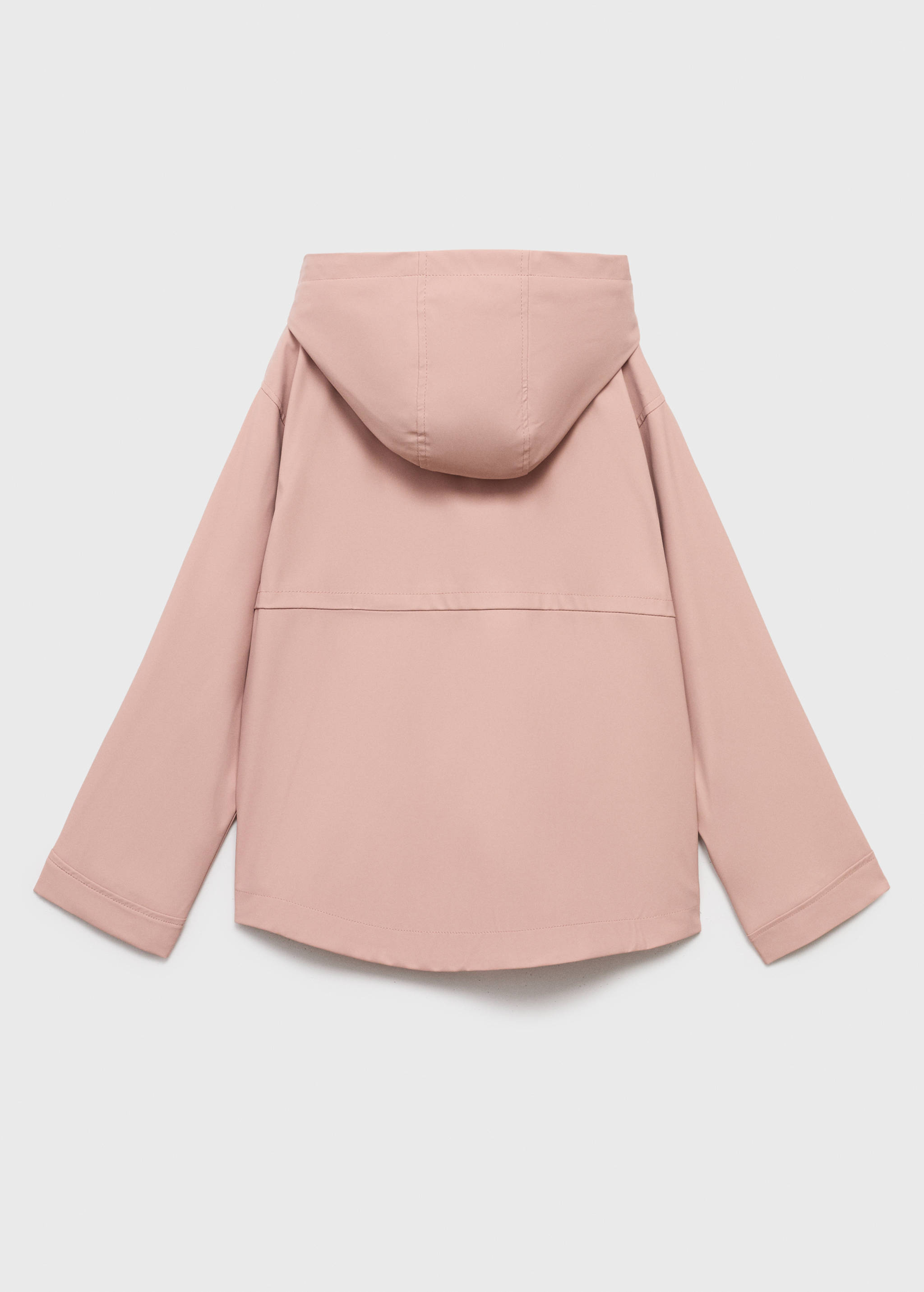 Veste imperméable à capuche - Verso de l’article
