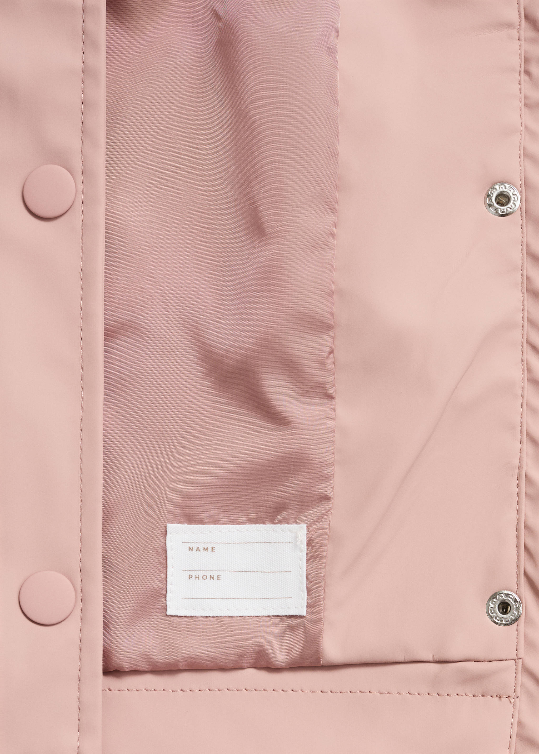 Veste imperméable à capuche - Détail de l'article 0