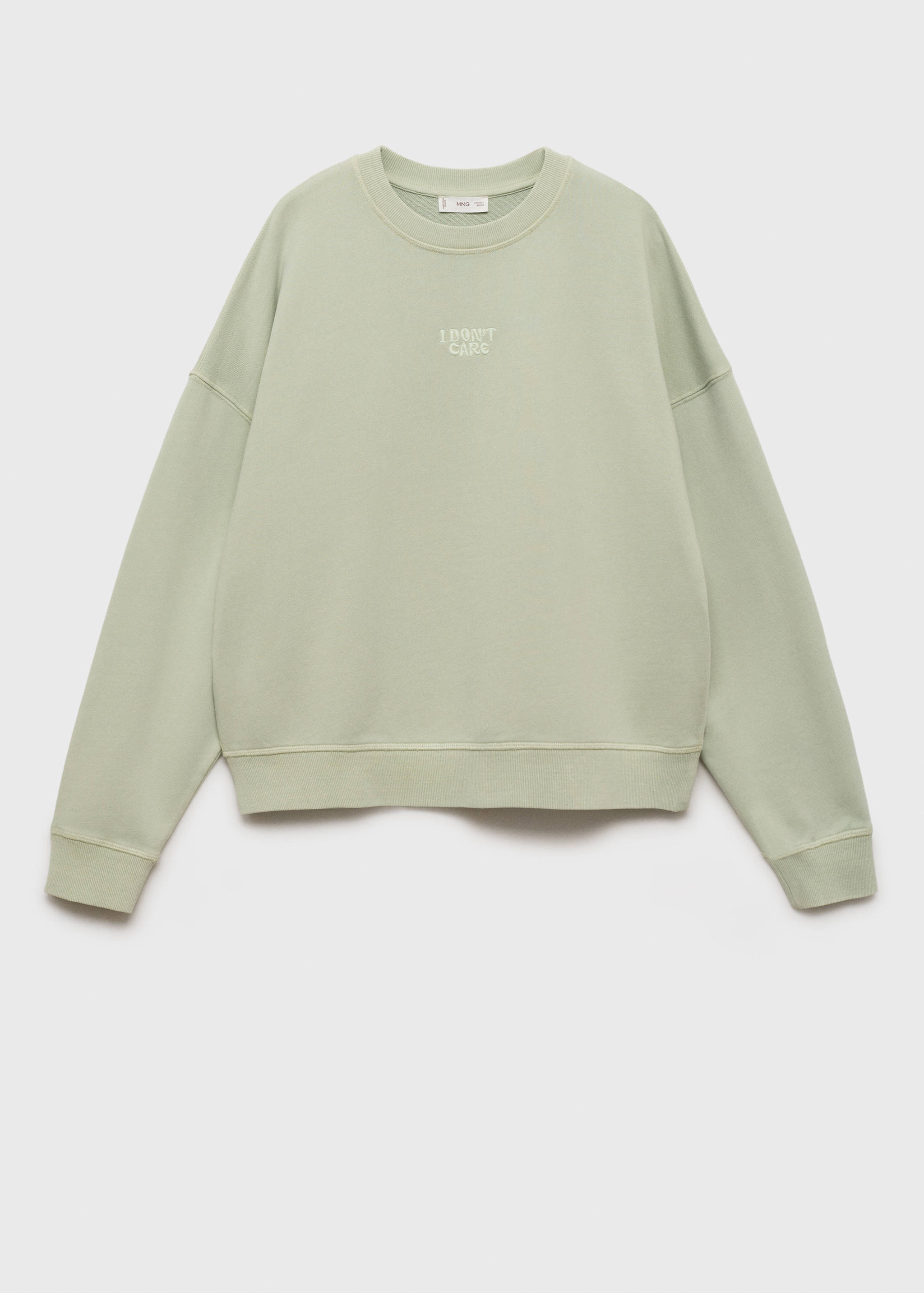 Printed cotton sweatshirt - Article without model
