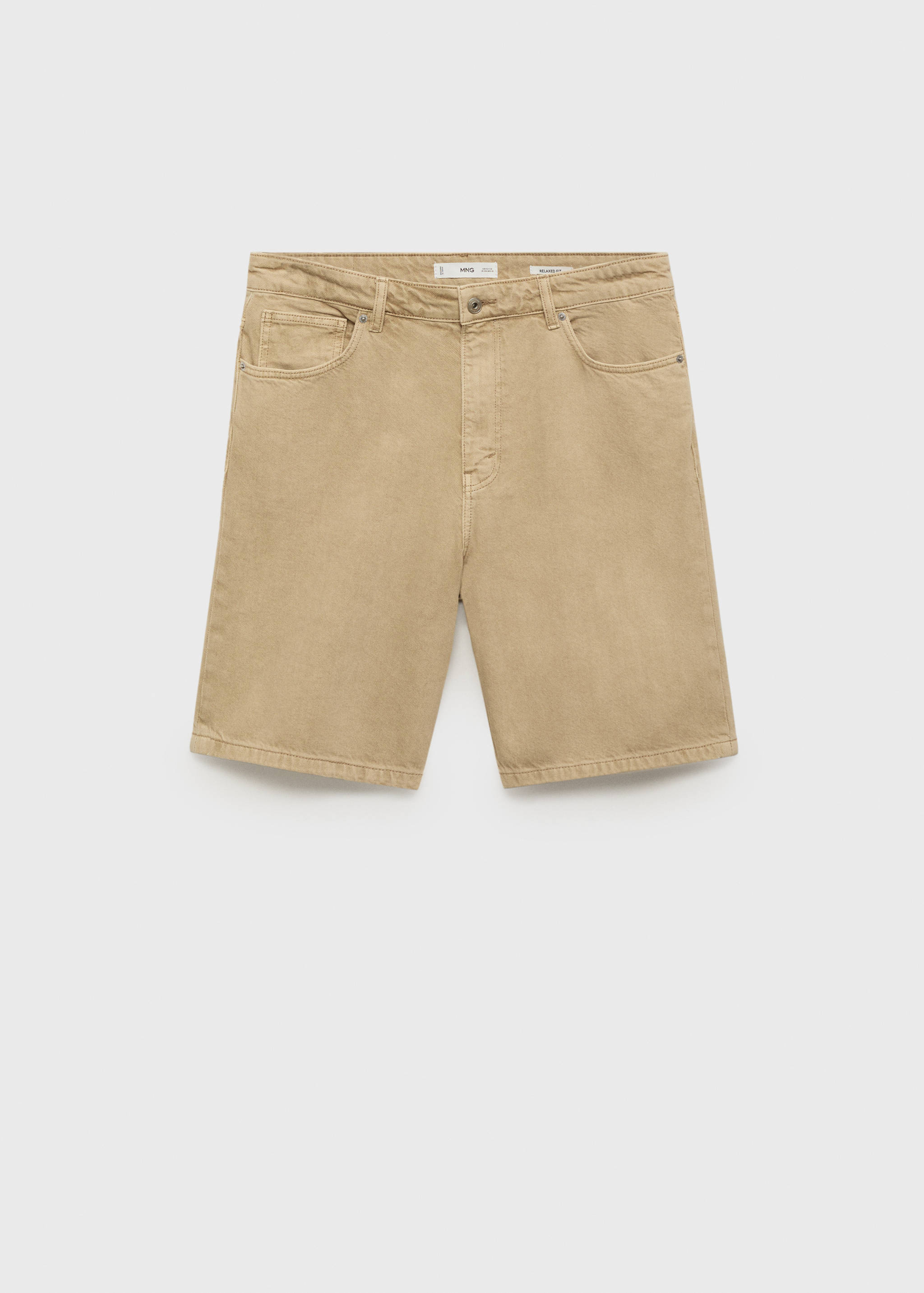 Bermuda en jean relaxed-fit - Article sans modèle