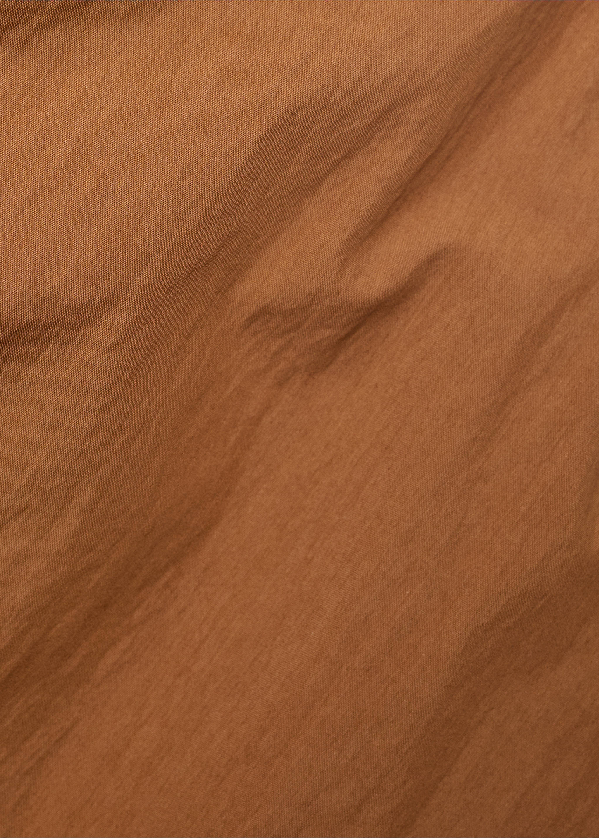Asymmetrical strapless top - Details of the article 0, Brown. Ref: 17082900-00.