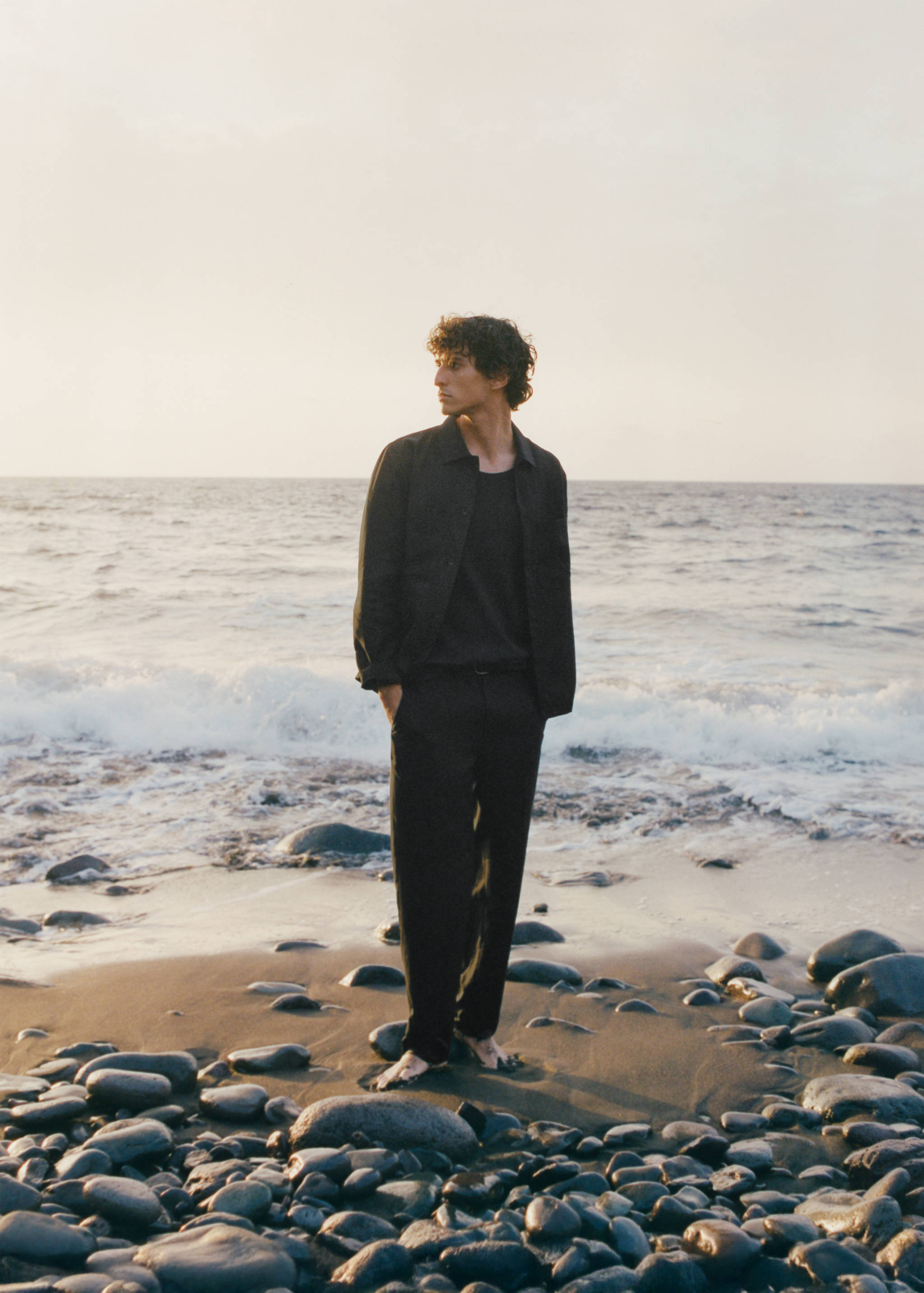 Straight-leg trousers in a linen and lyocell blend - Details of the article 5