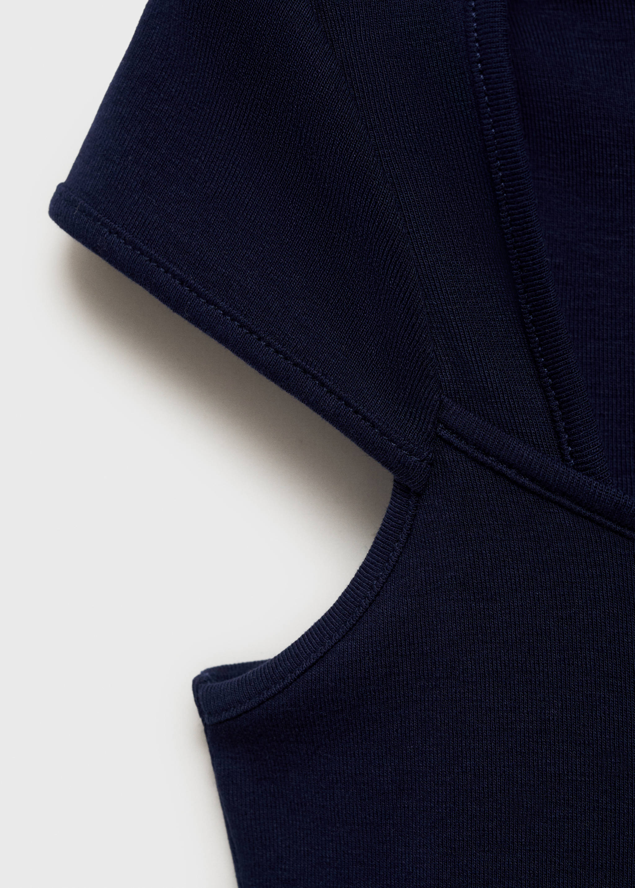 Camiseta algodón cuello escotado - Detalle del artículo 8