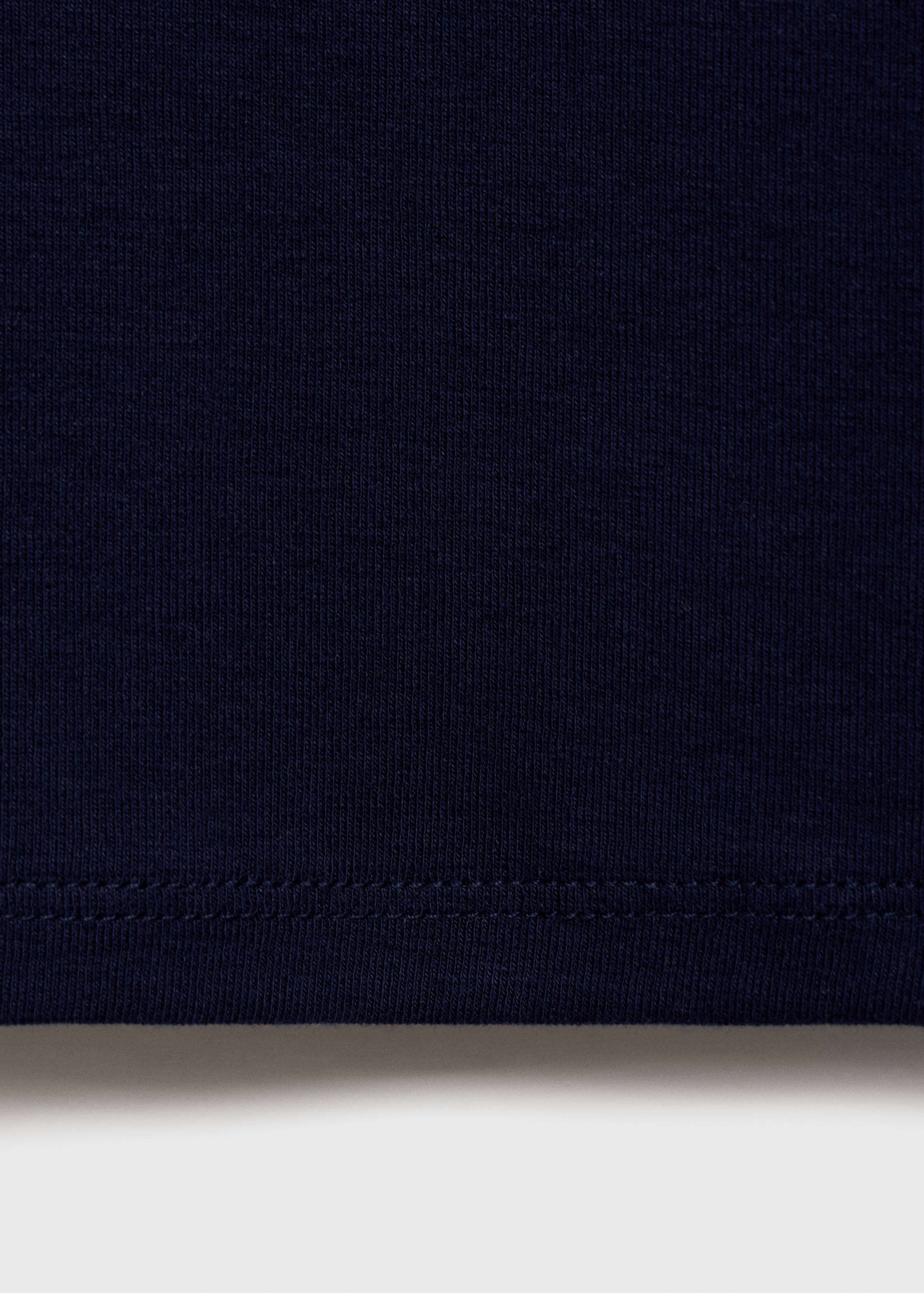 Camiseta algodón cuello escotado - Detalle del artículo 0