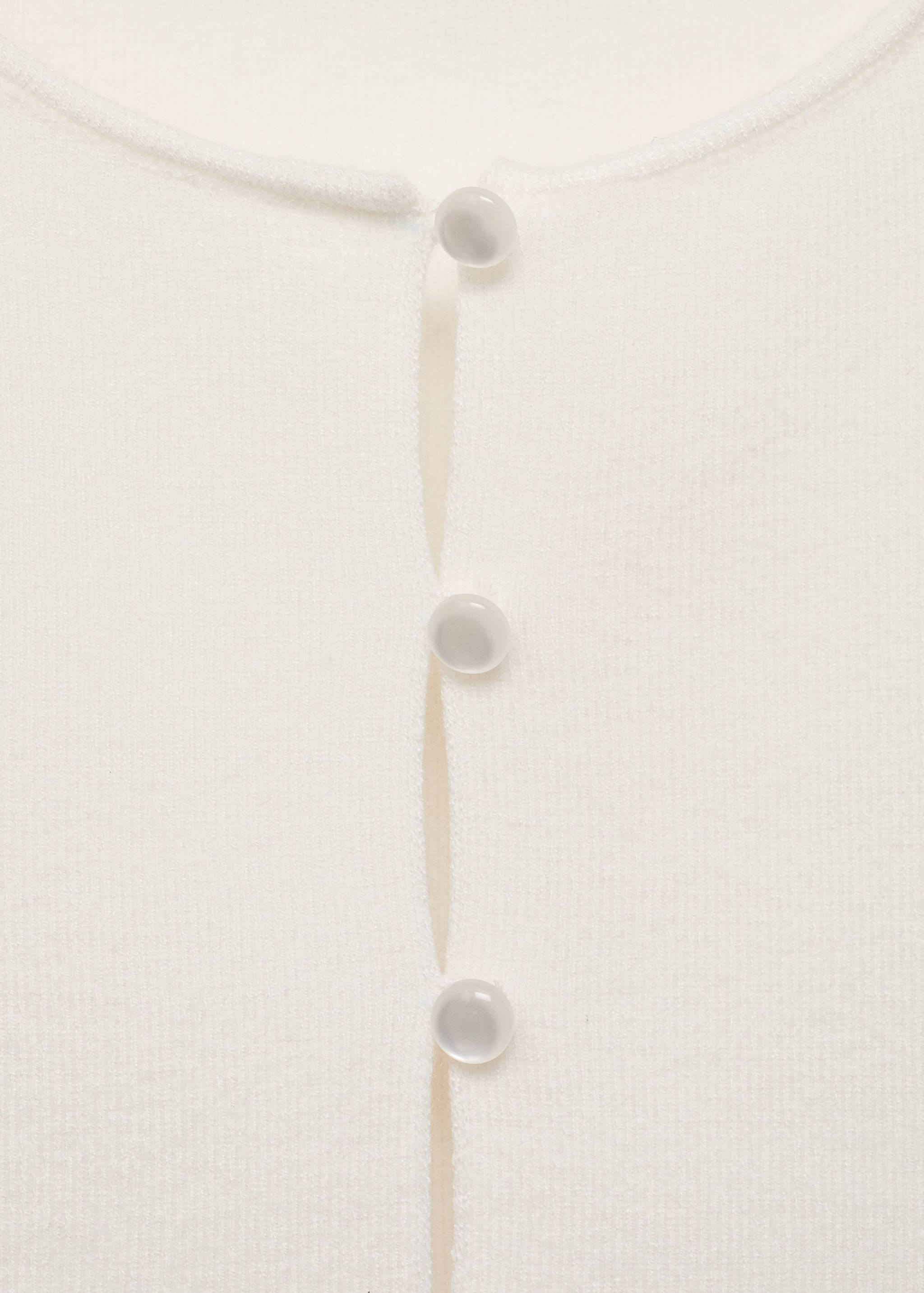 Chaleco punto fino botones - Detalle del artículo 8
