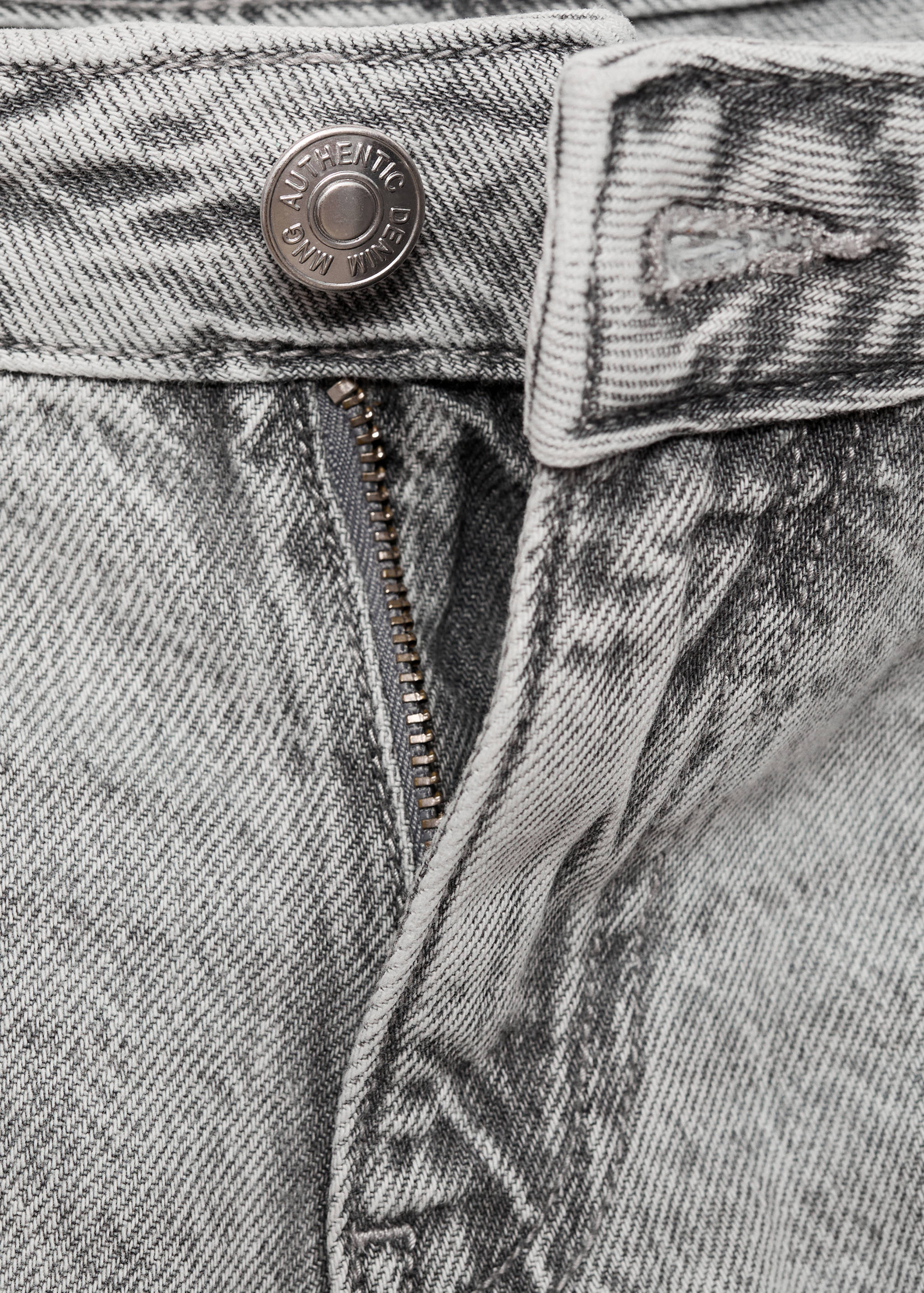 Wideleg-Jeans mit Saum-Umschlag - Detail des Artikels 8