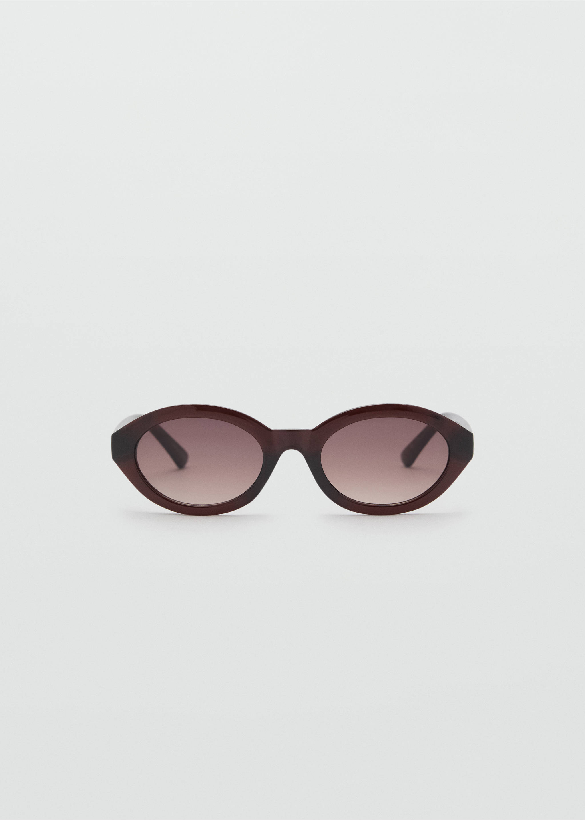 Round-framed sunglasses - Article without model, Brown. Ref: 17082921-00.