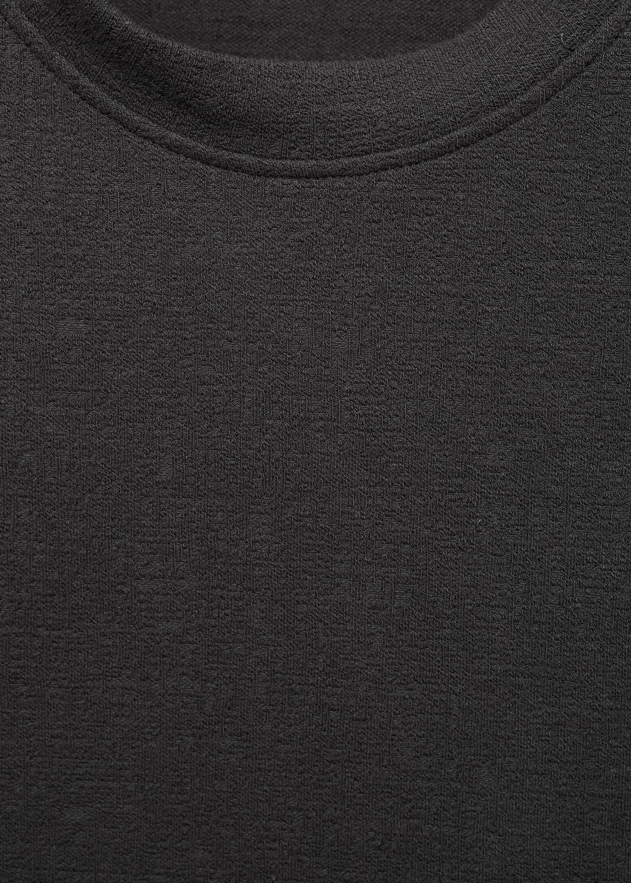 Strukturiertes Baumwoll-Shirt - Detail des Artikels 8