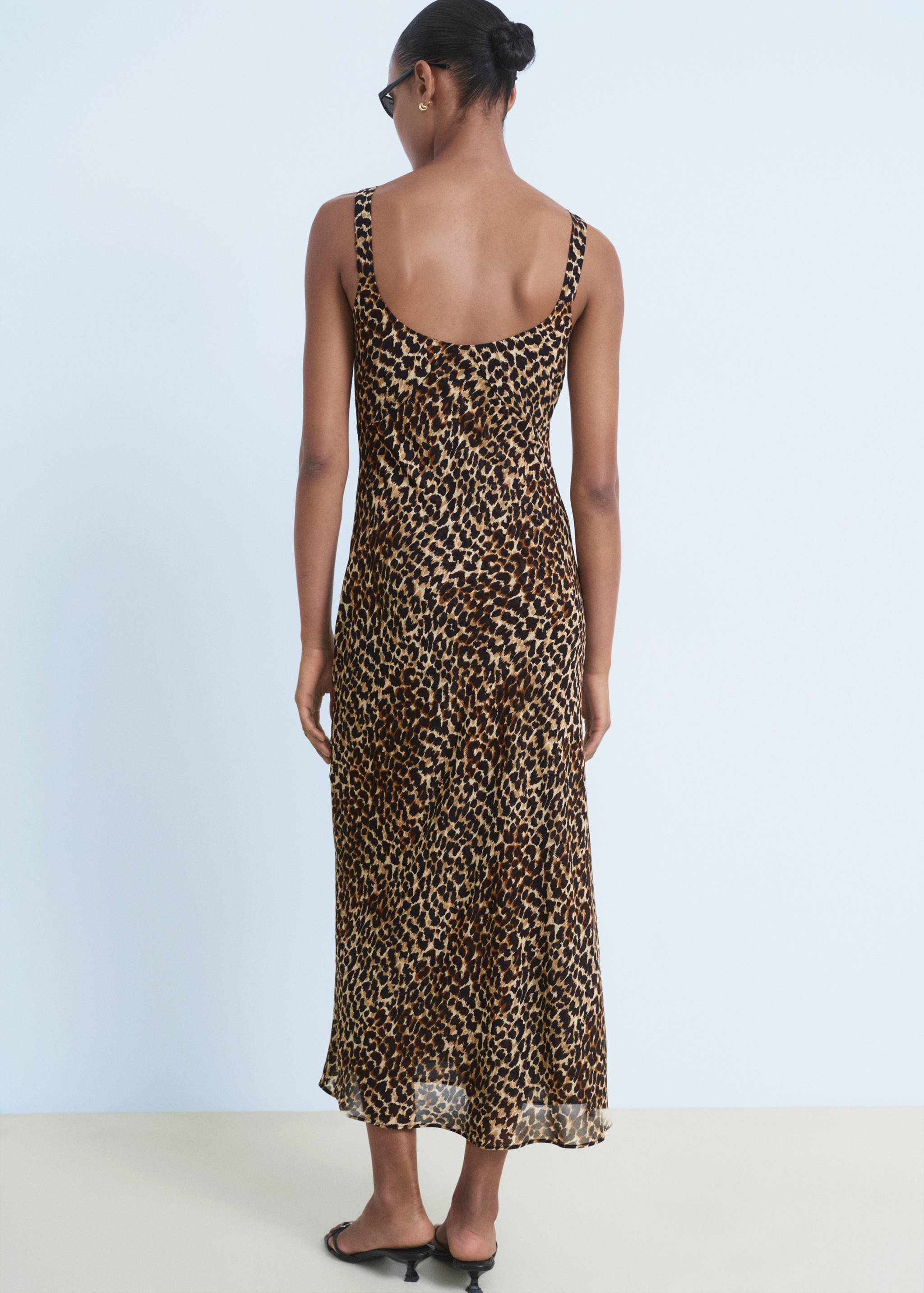 Robe midi léopard - Verso de l’article