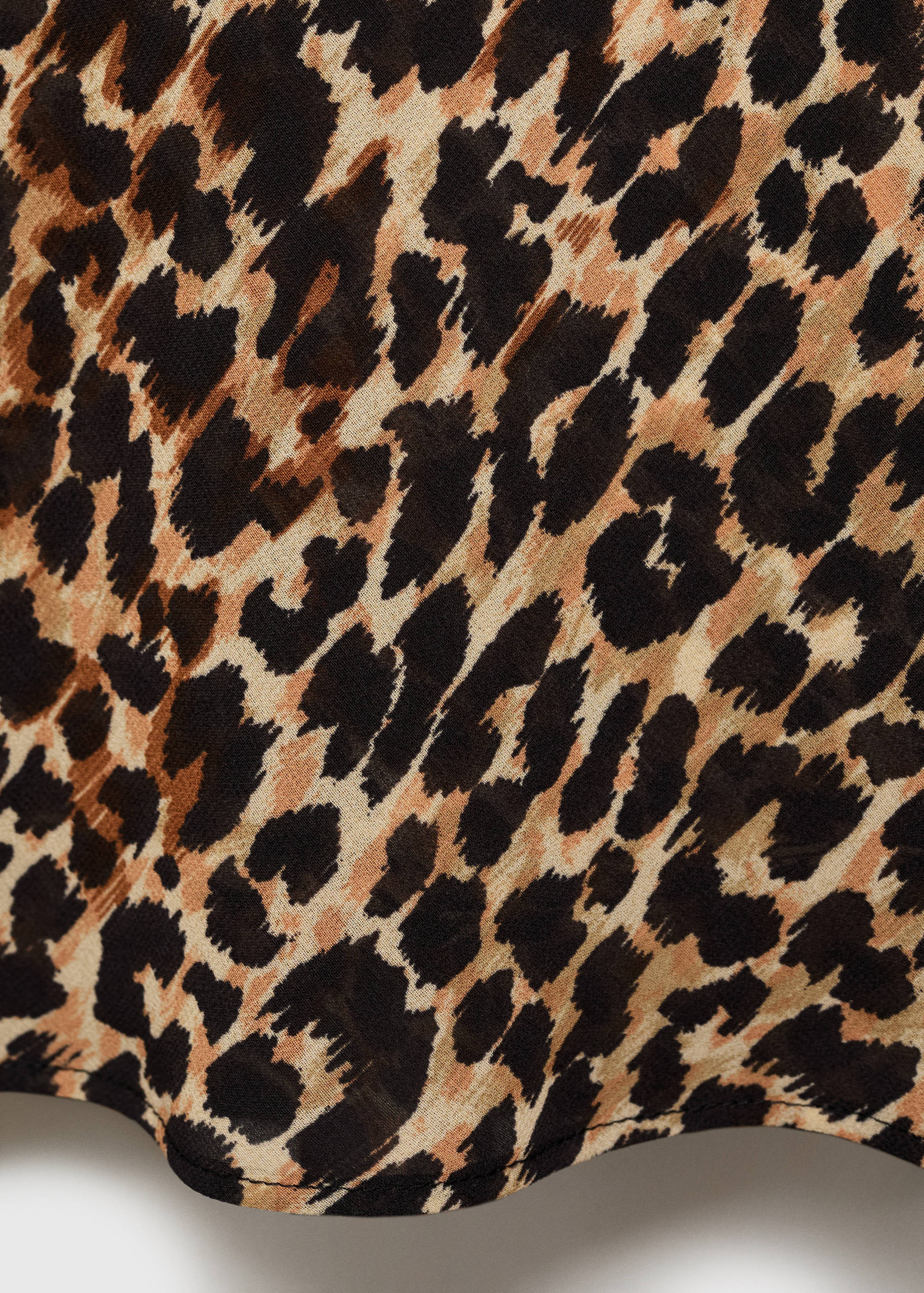 Robe midi léopard - Détail de l'article 0