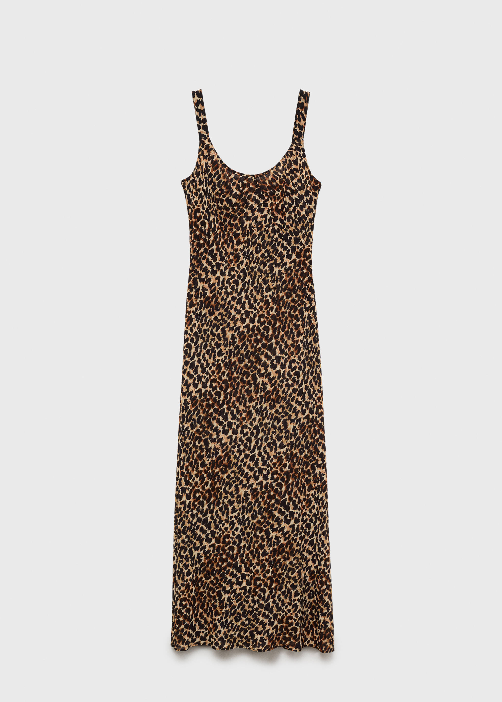 Robe midi léopard - Article sans modèle