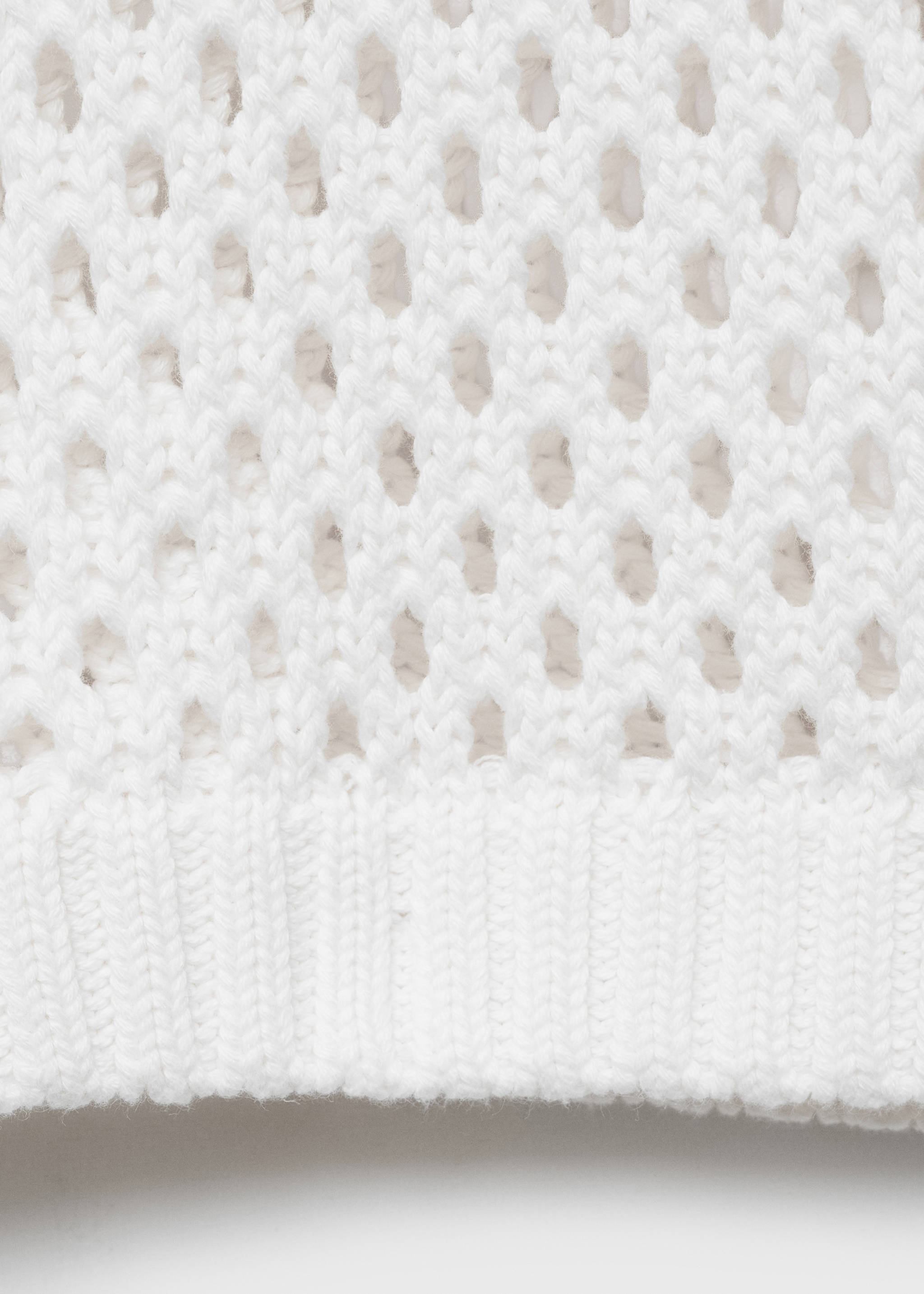 Openwork knit sweater - Details of the article 8