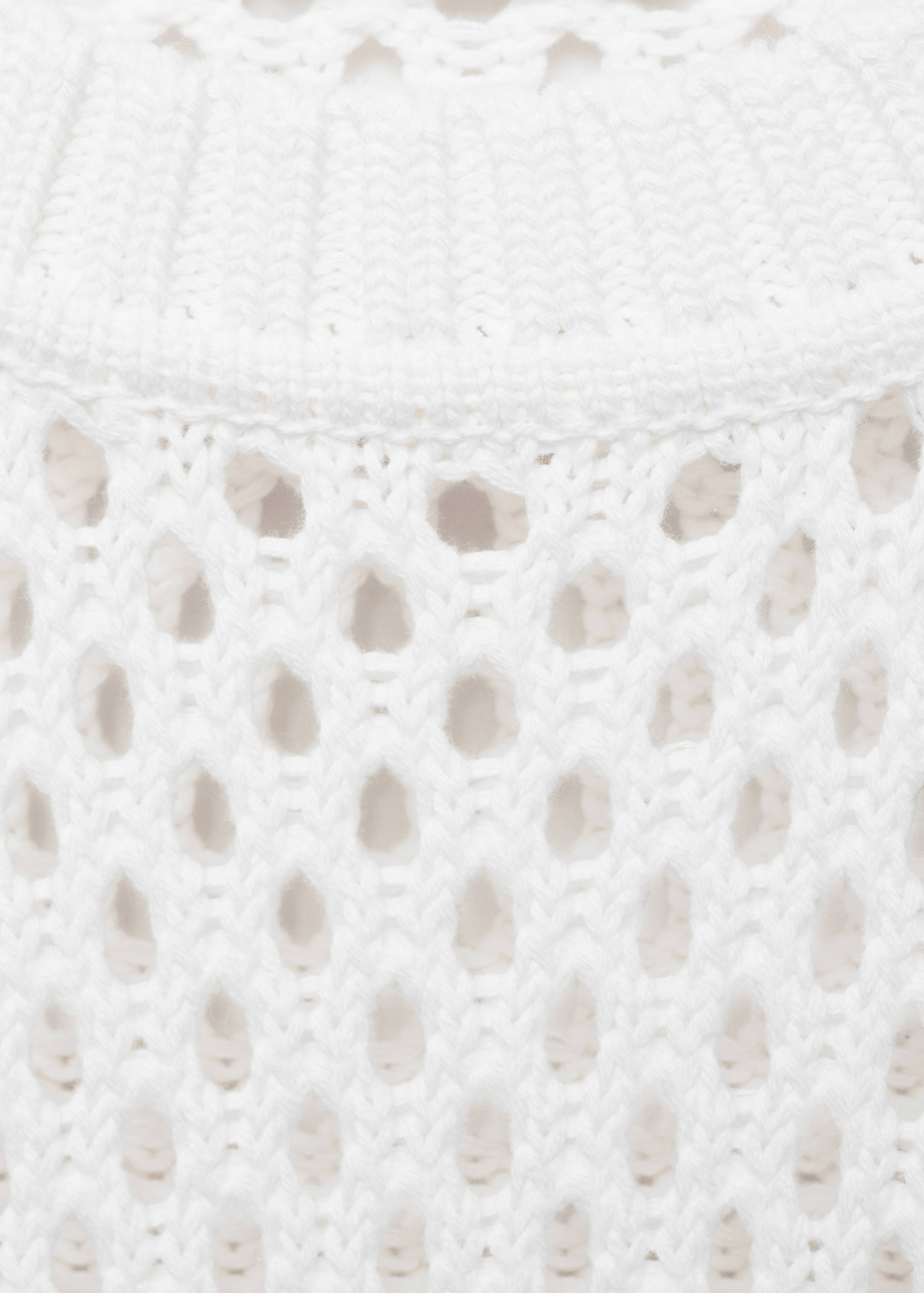 Openwork knit sweater - Details of the article 0