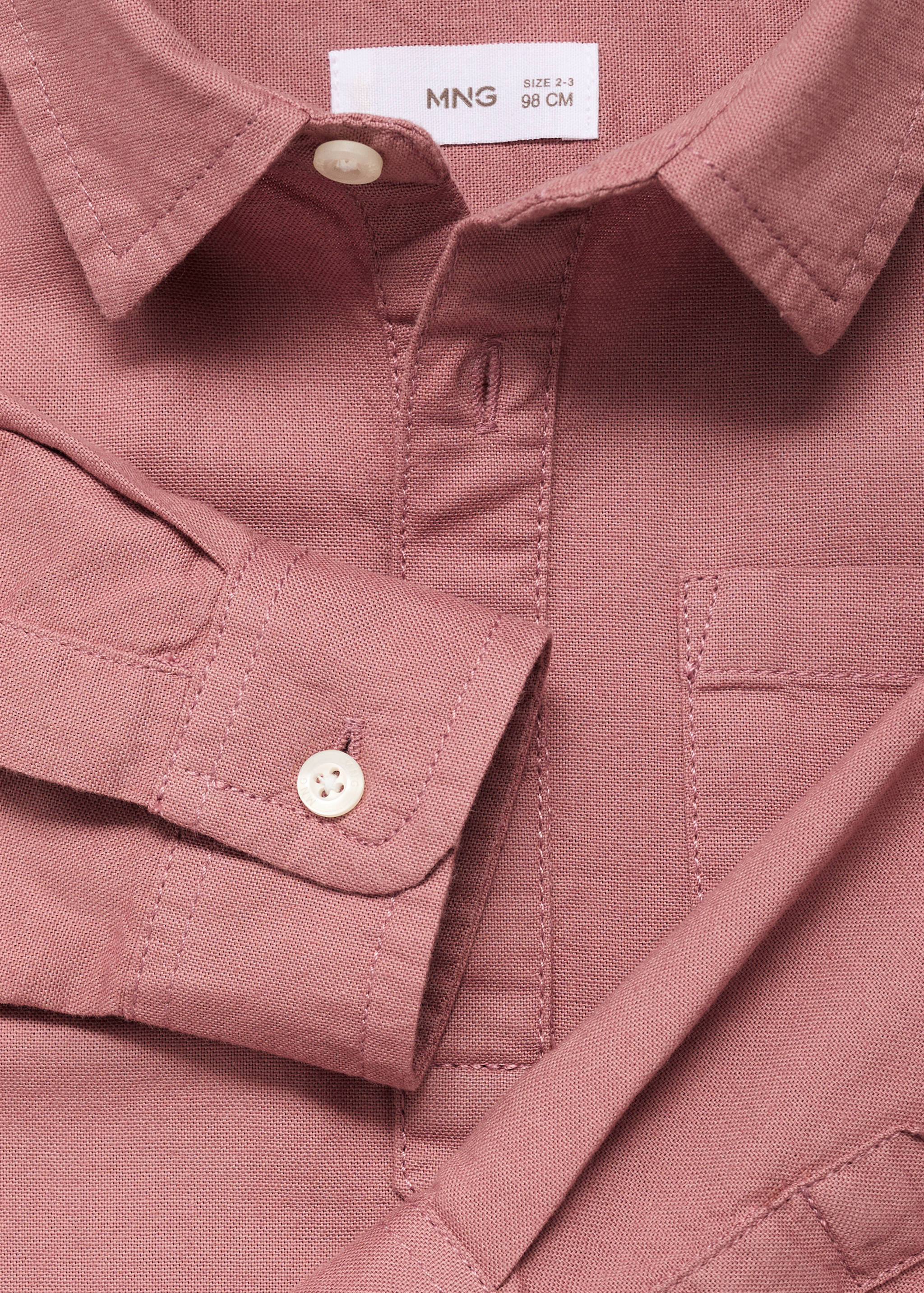 Cotton polo-neck shirt - Details of the article 8