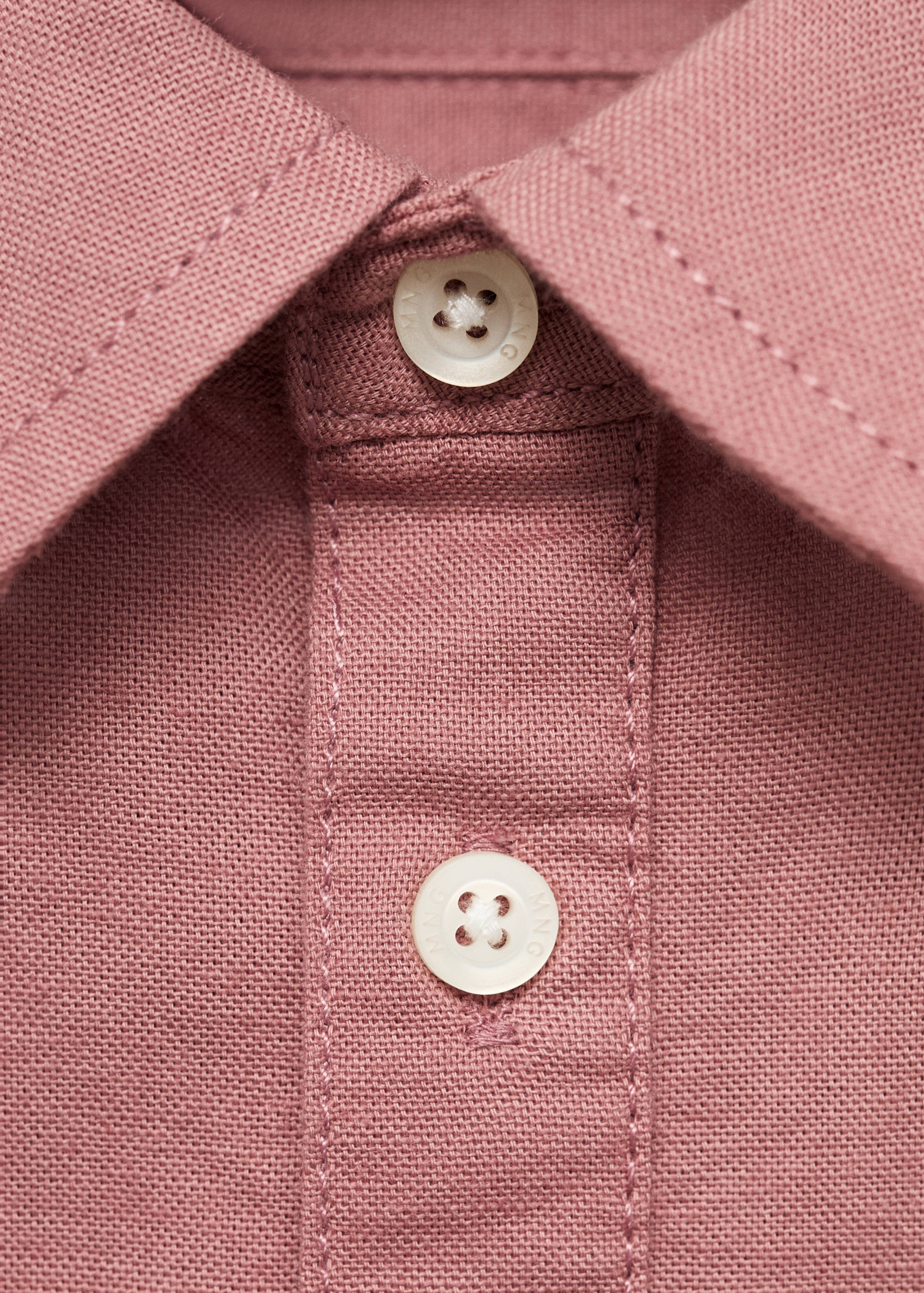 Cotton polo-neck shirt - Details of the article 0