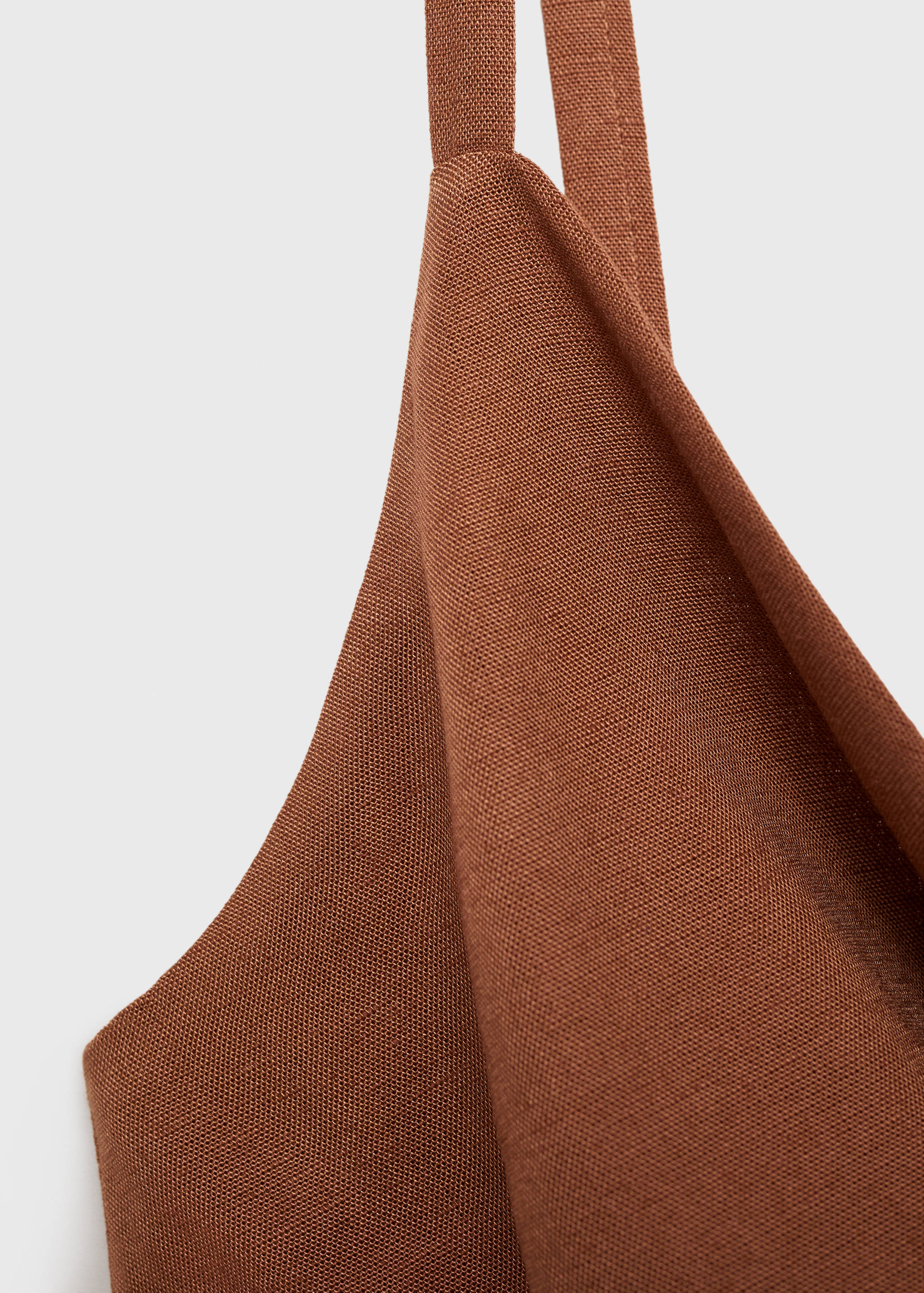 Langer Jumpsuit mit drapiertem Ausschnitt - Detail des Artikels 0