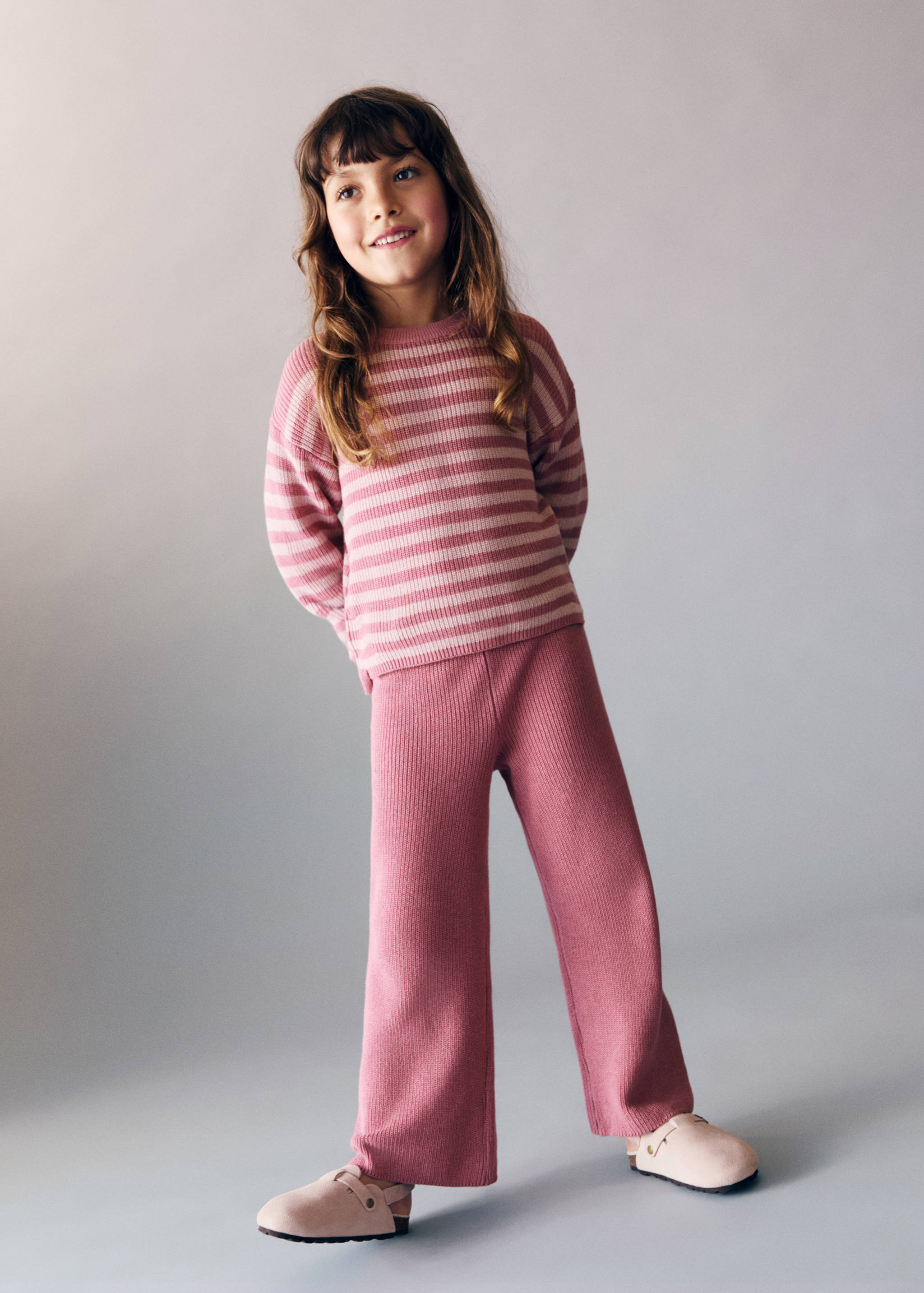 Pantalon maille coton - Plan général