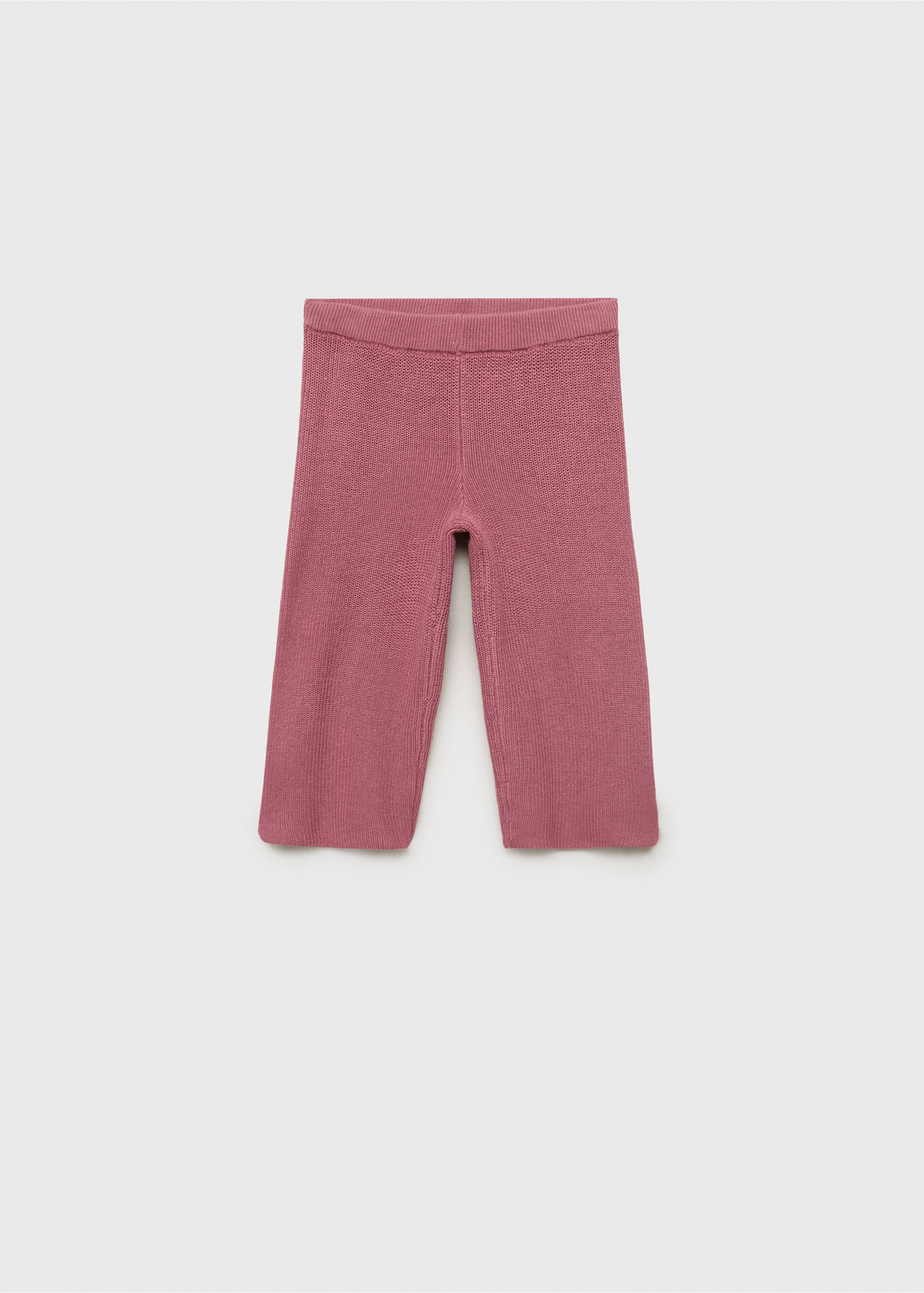 Pantalon maille coton - Article sans modèle, Cerise. Ref: 17083281-00.