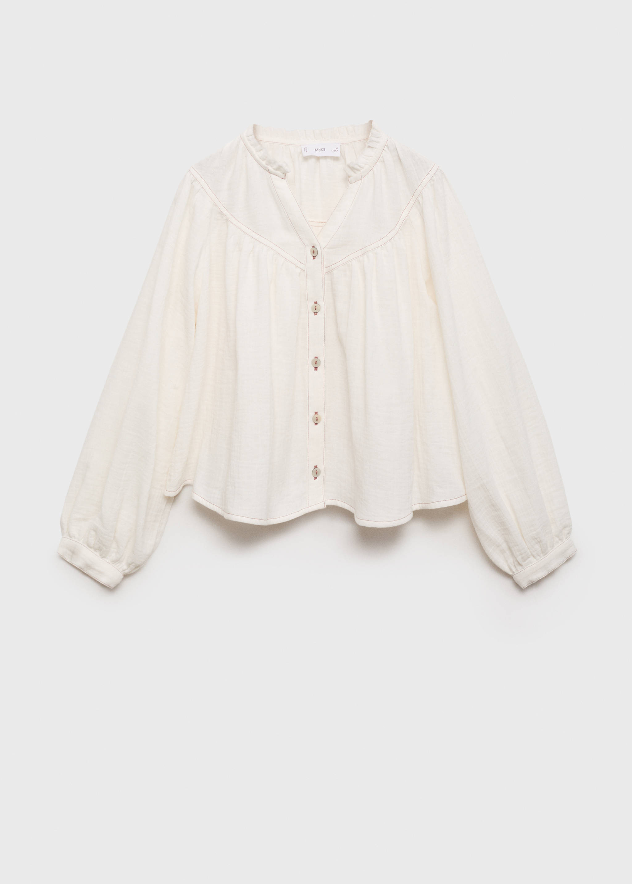 Chemise manches bouffantes - Article sans modèle