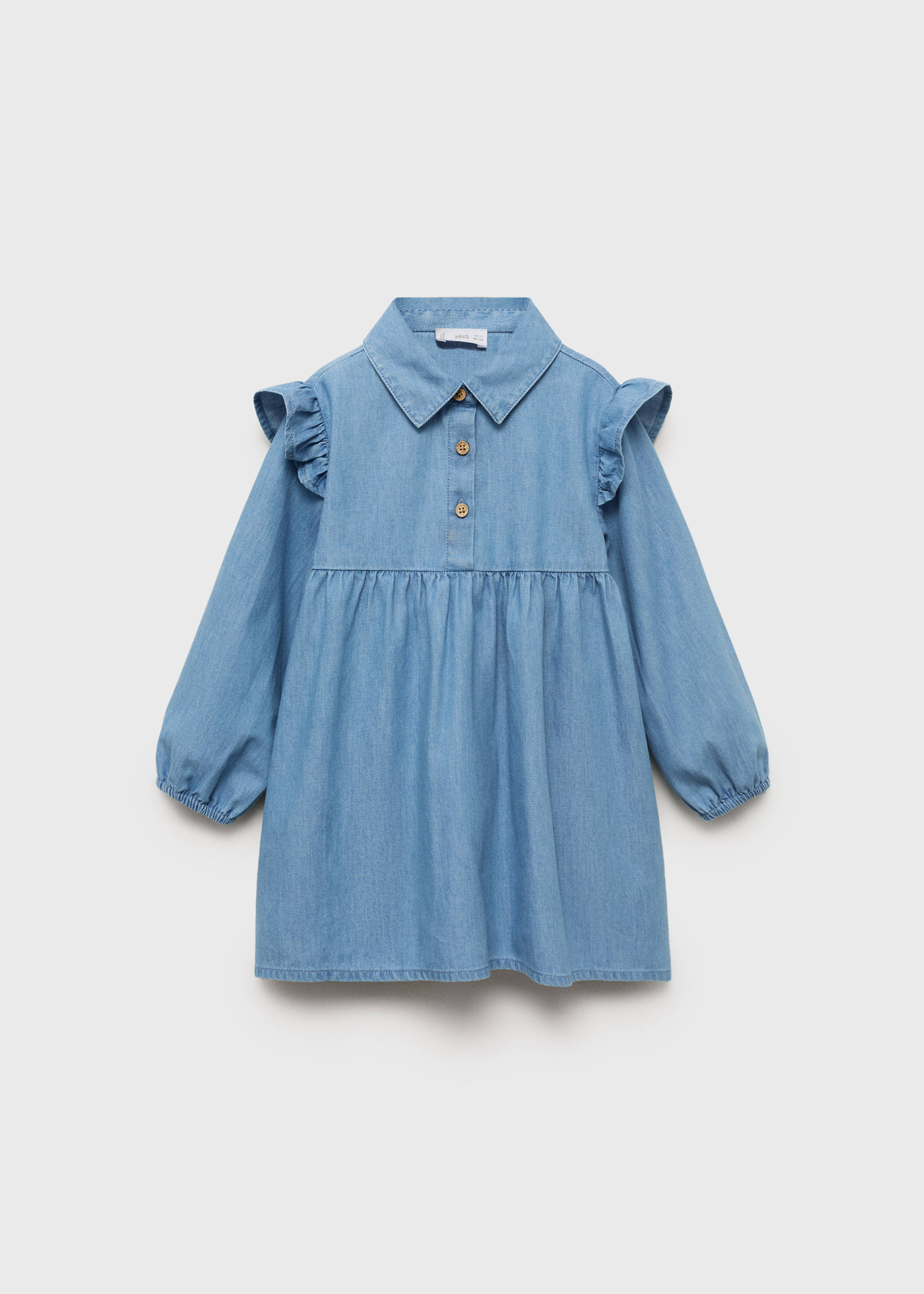 Vestido denim volantes - Artículo sin modelo