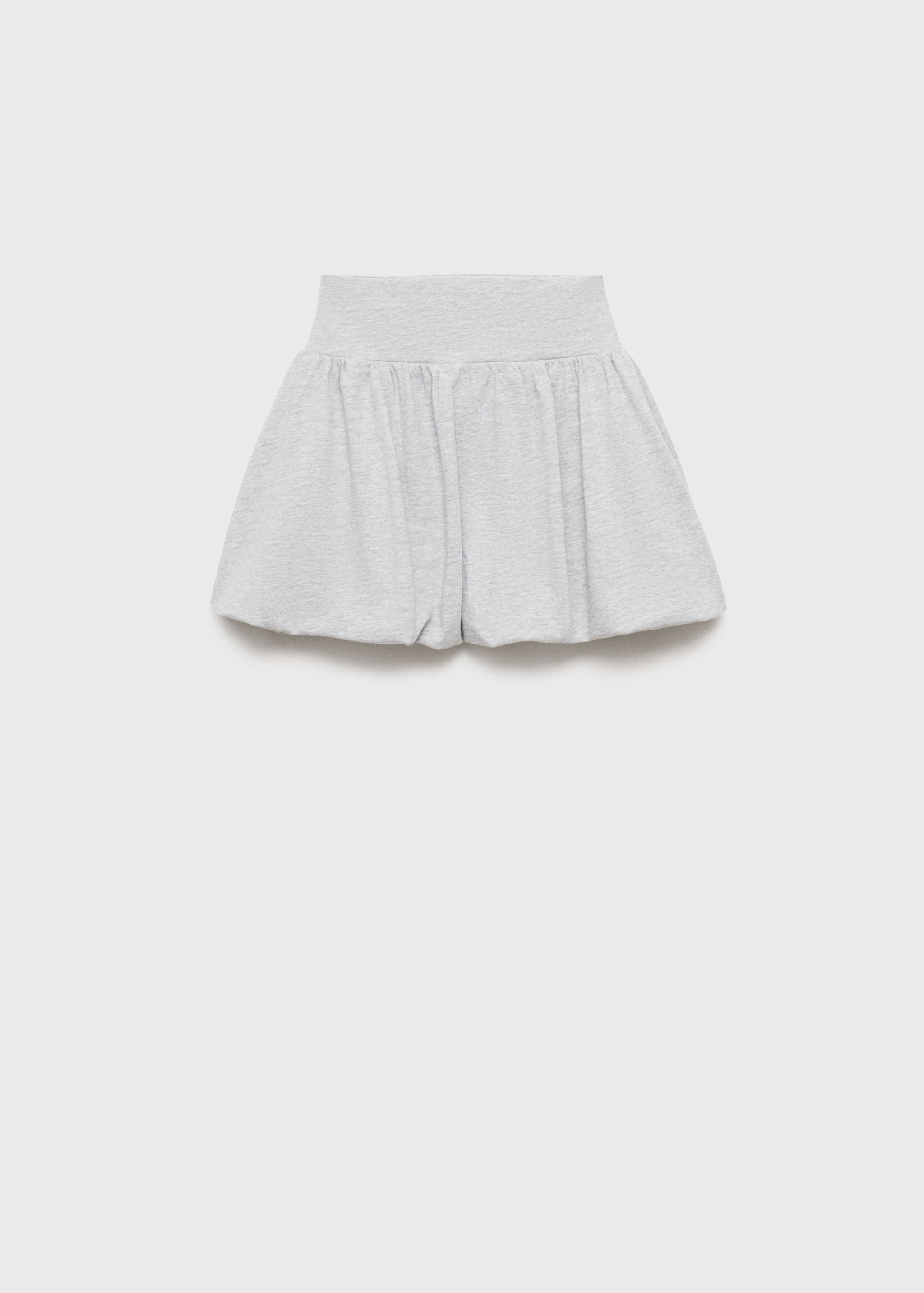 Puffed cotton skirt - Article without model