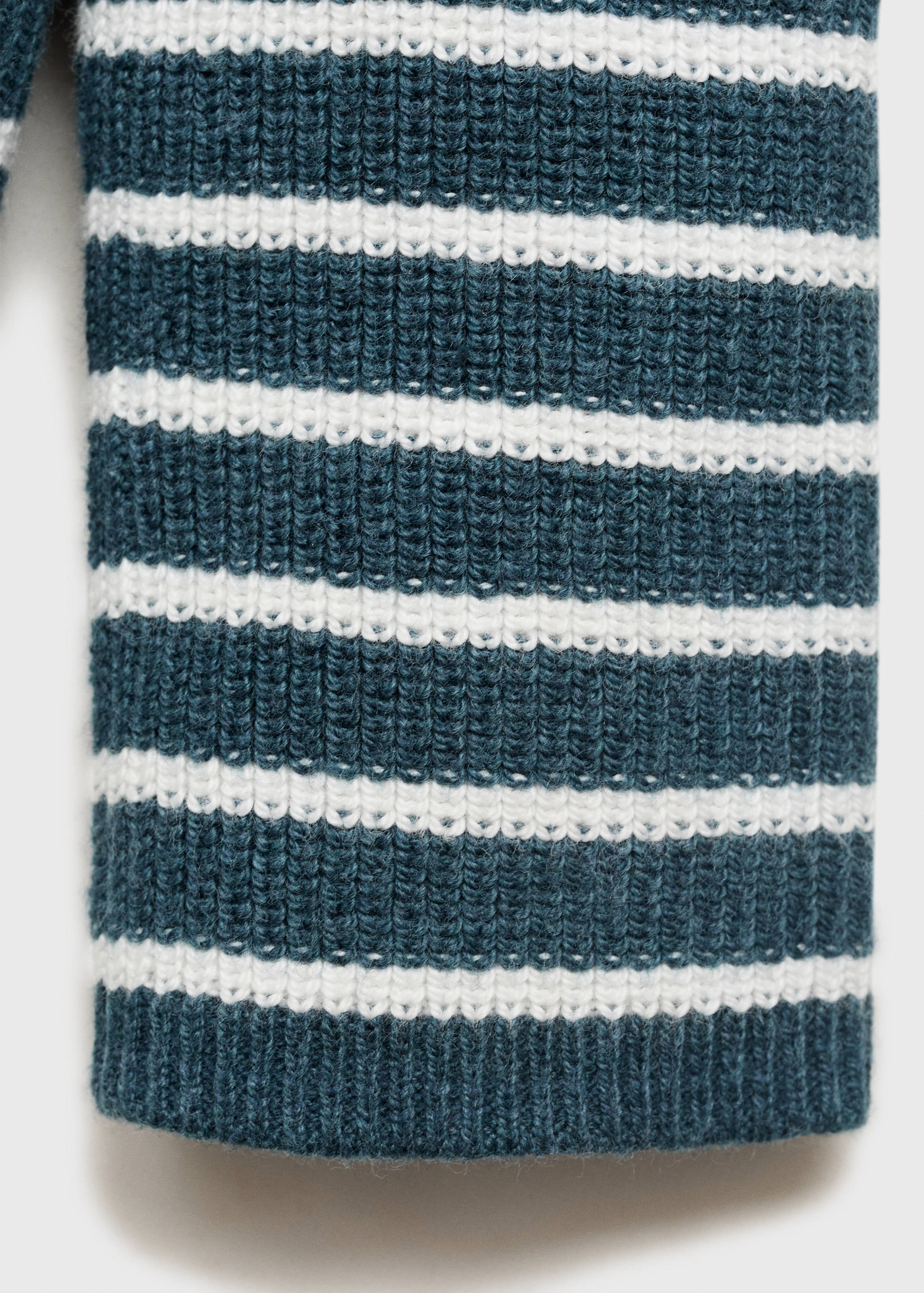 Strickcardigan mit Streifenmuster - Detail des Artikels 0