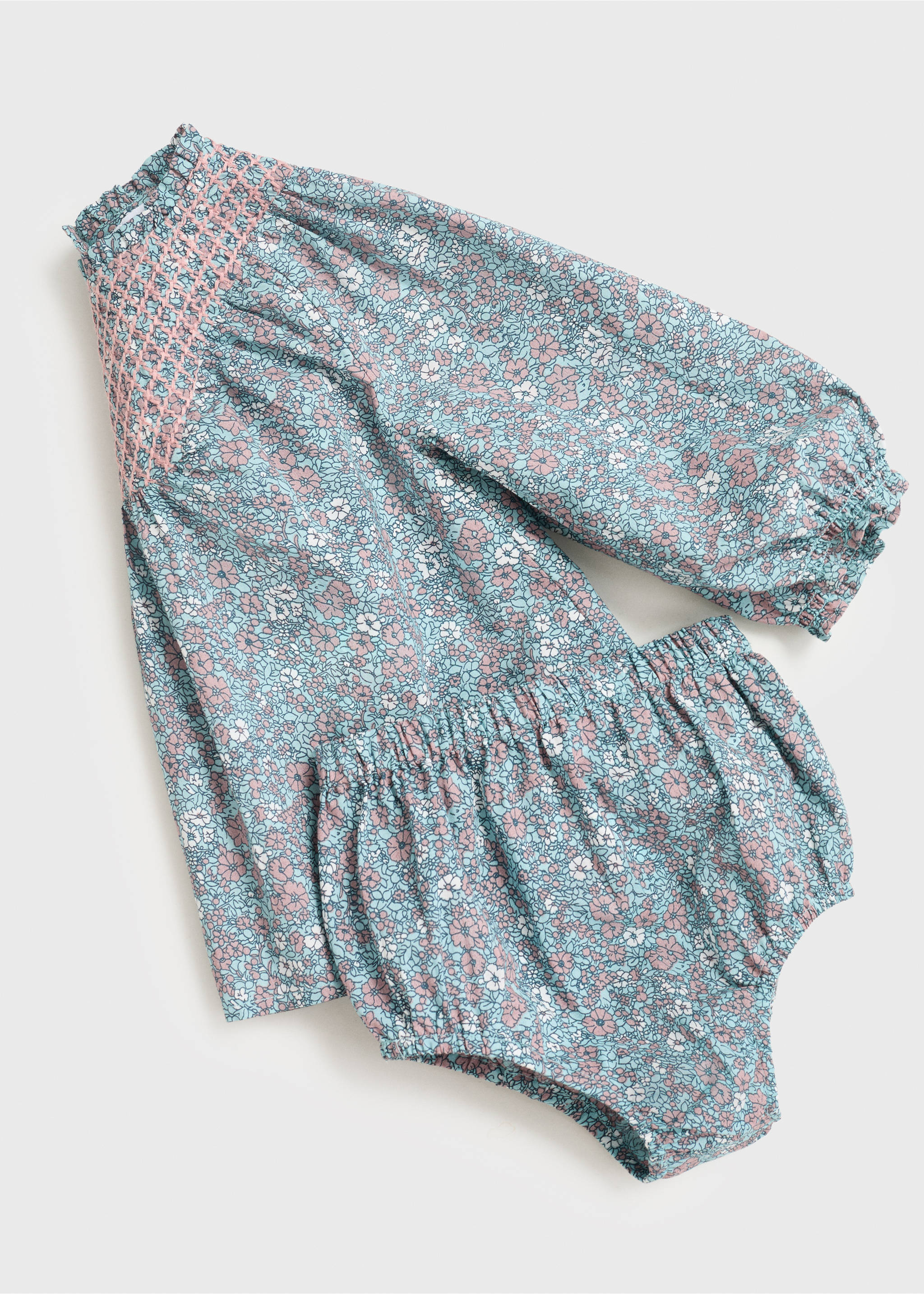 Šaty a body s potiskem - Detail zboží 8, Modrá. Ref: 17083294-00.