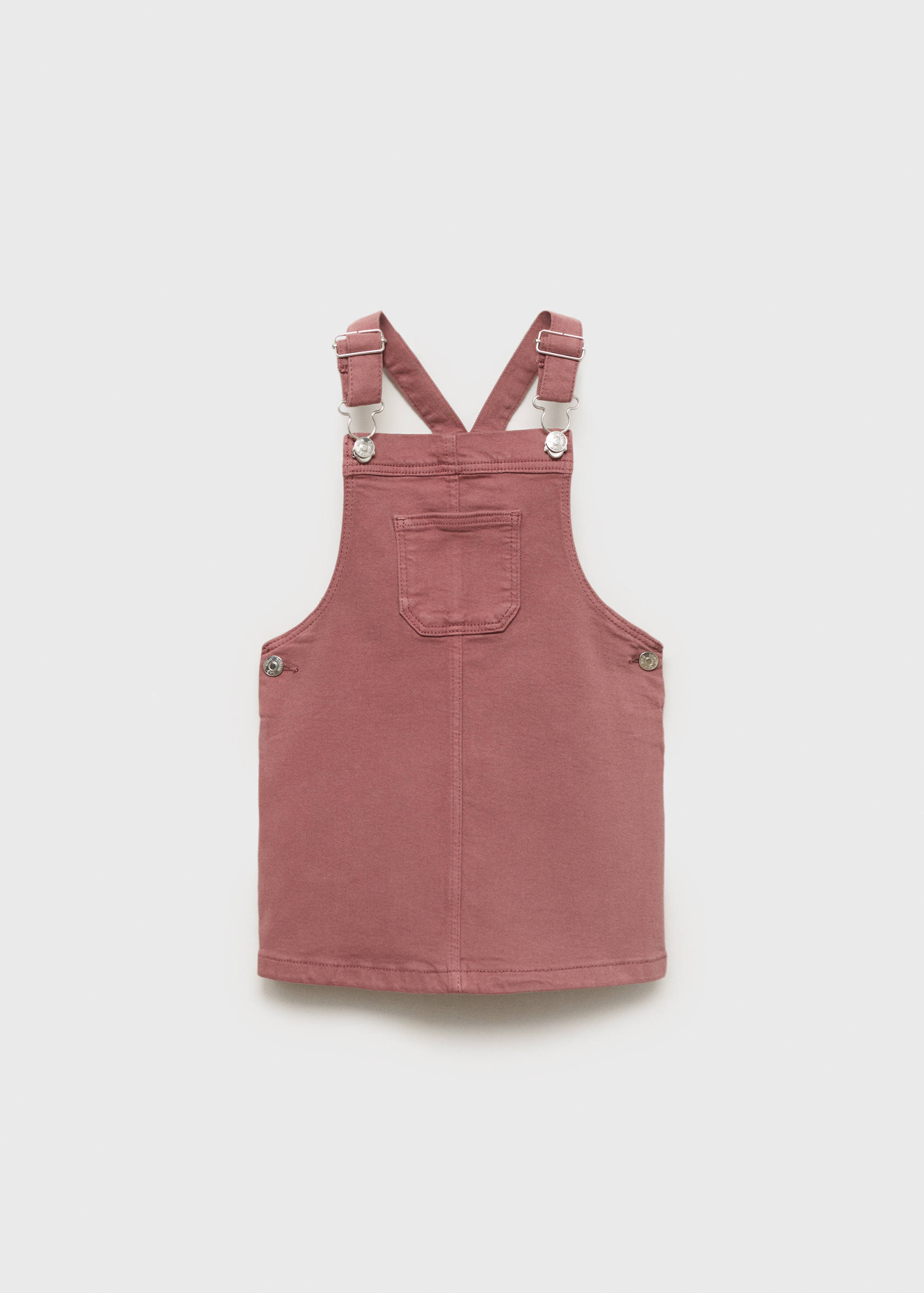 Embroidered denim dungarees - Article without model