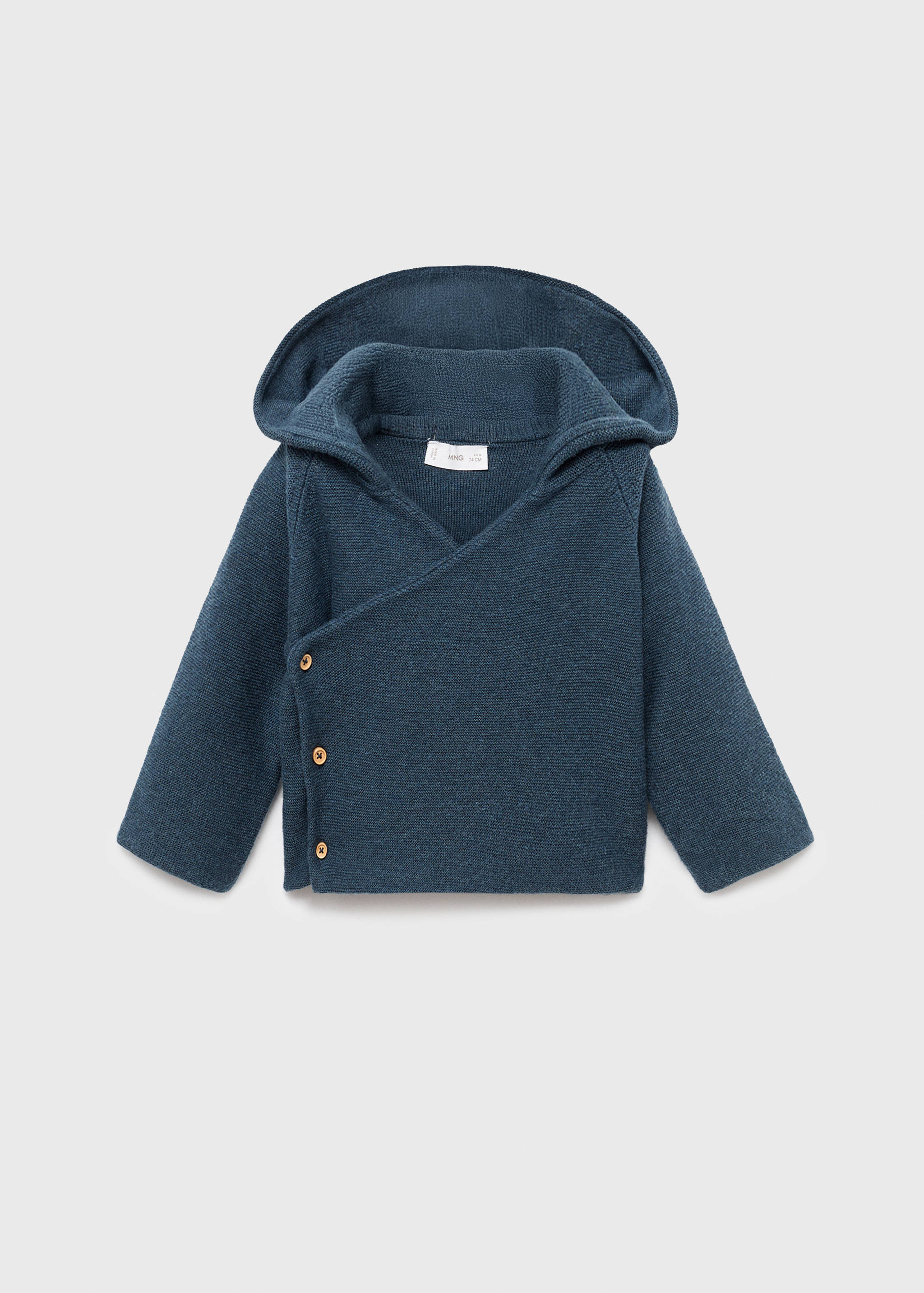 Strickjacke mit Kapuze - Artikel ohne Model