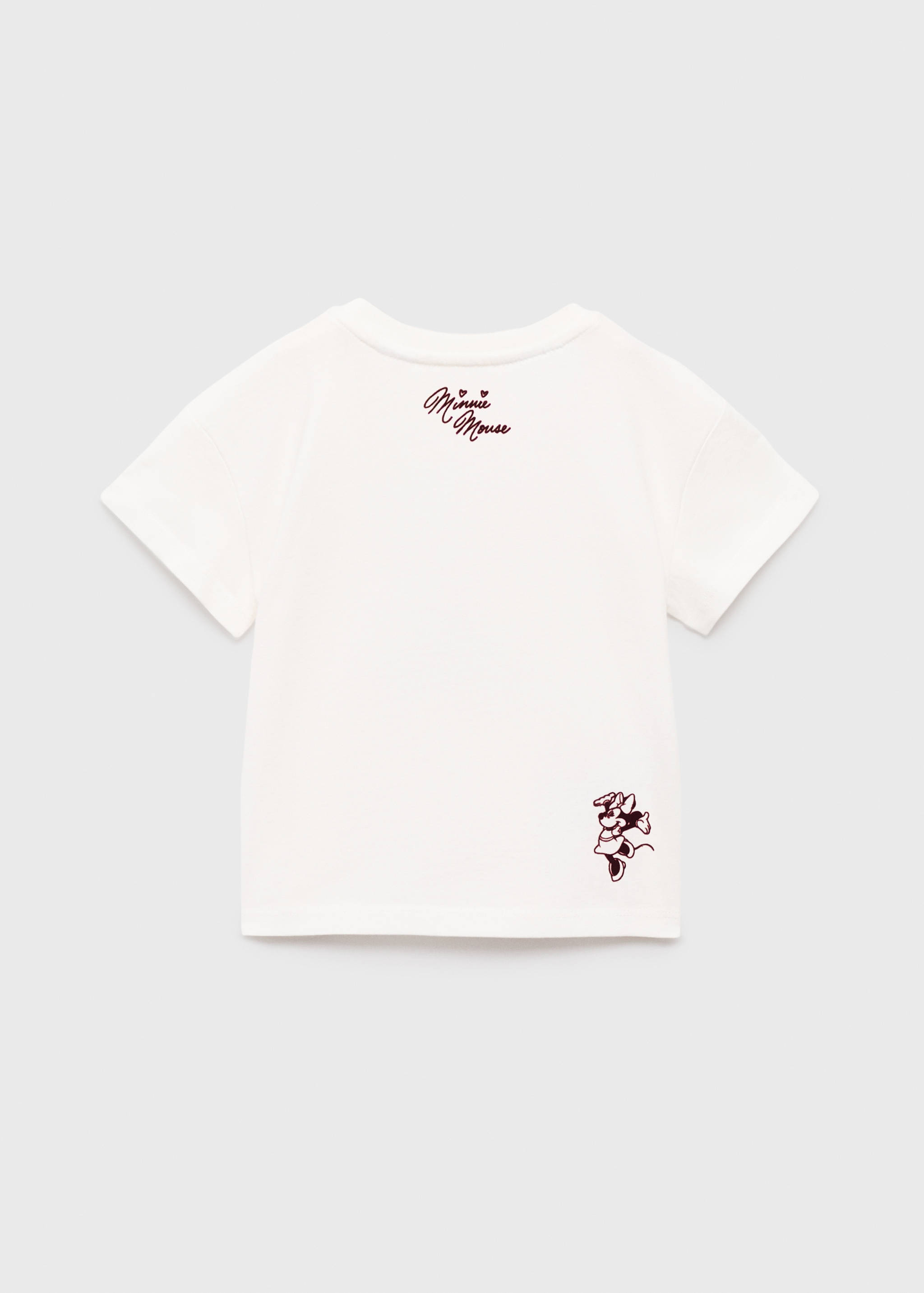 T-shirt Minnie Mouse - Verso do artigo