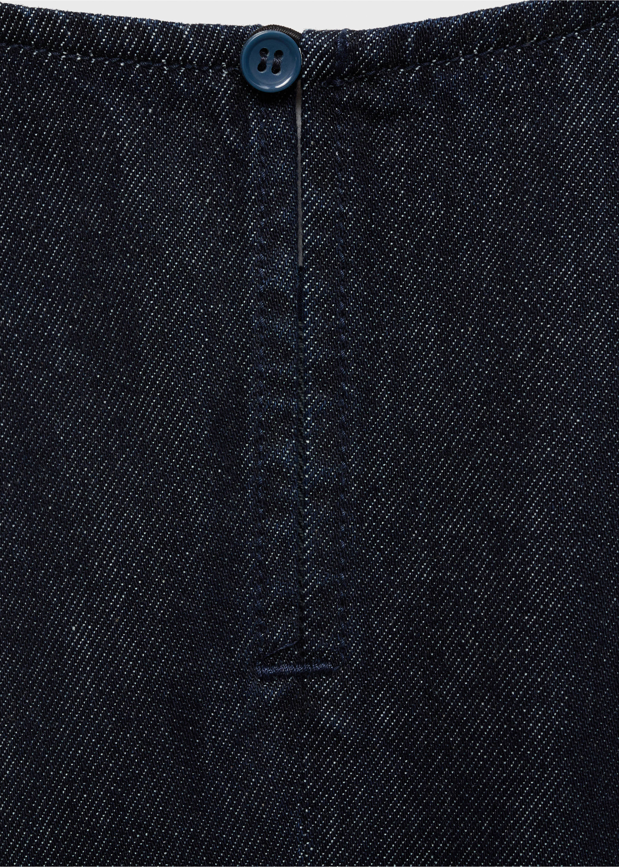 A-line denim dress - Details of the article 8, Open Blue. Ref: 17083324-00.