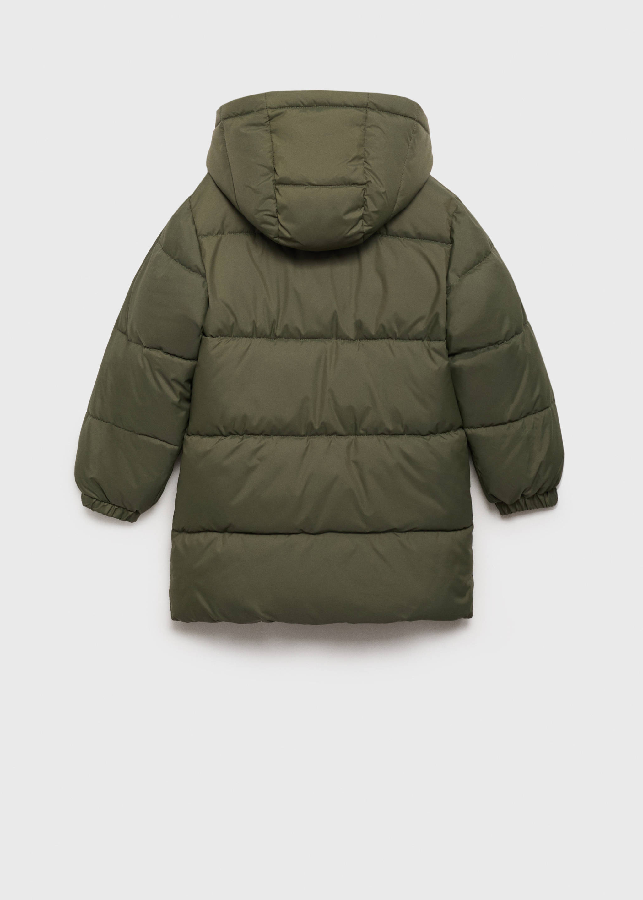 Manteau long avec doublure matelassée - Verso de l’article