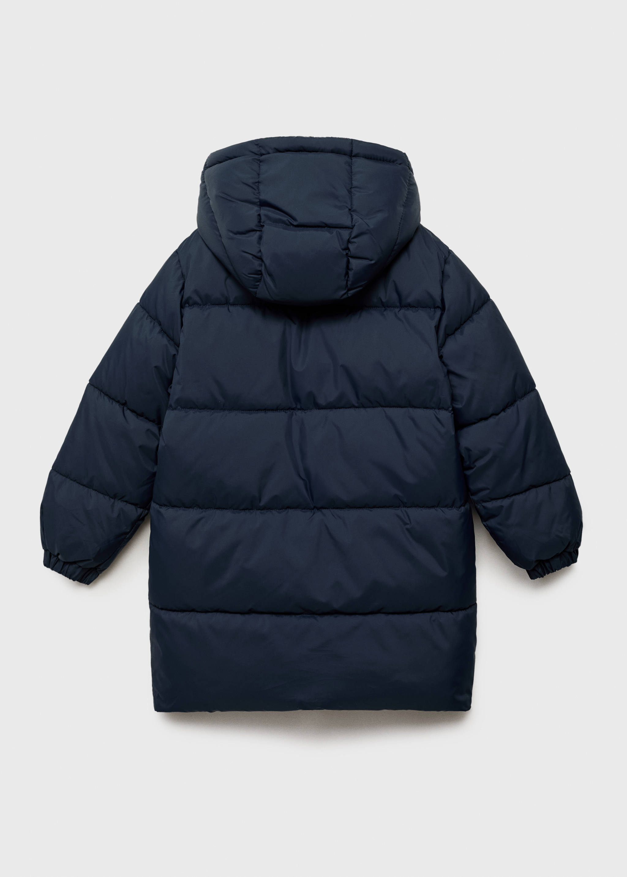 Manteau long avec doublure matelassée - Verso de l’article