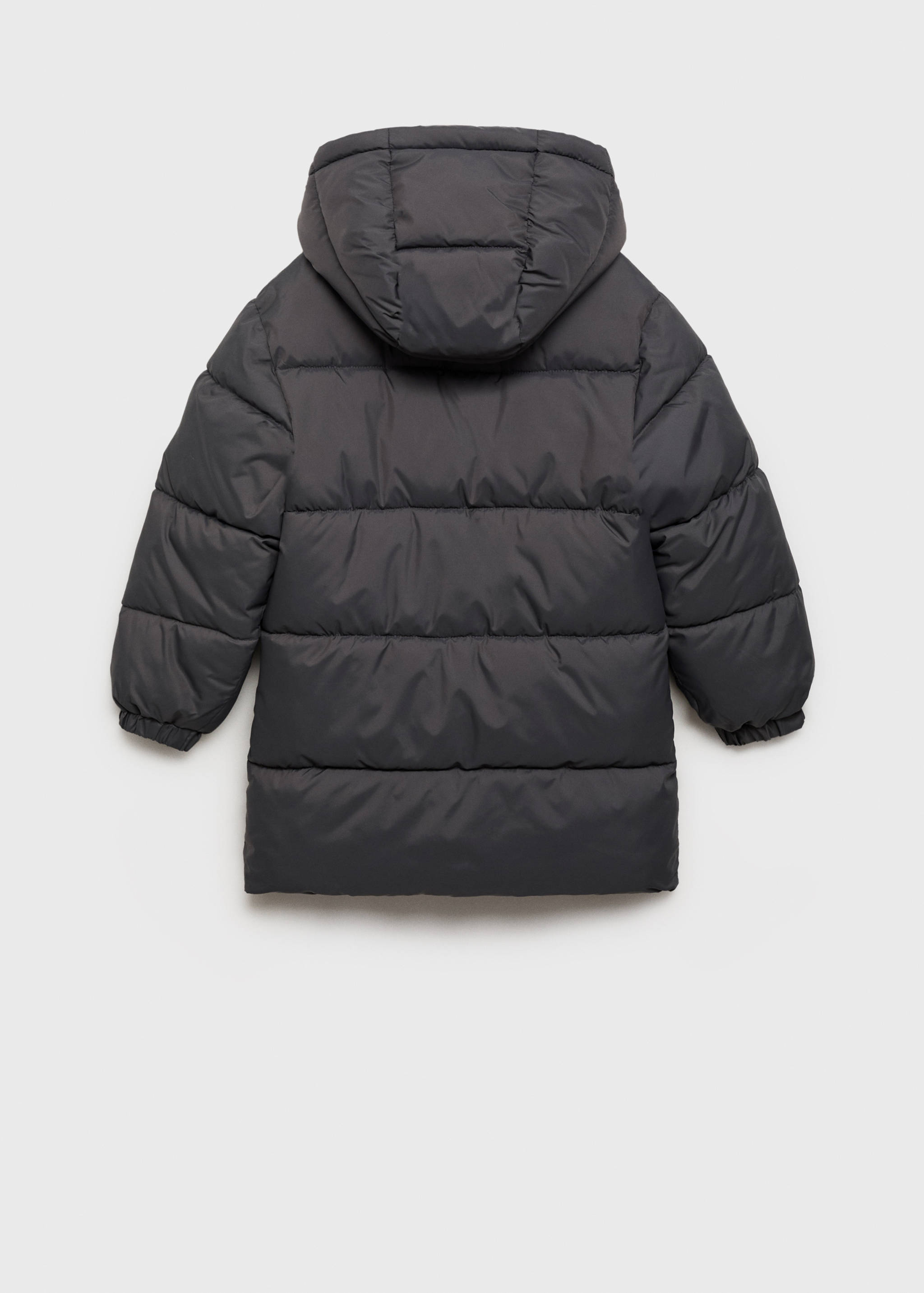 Manteau long avec doublure matelassée - Verso de l’article