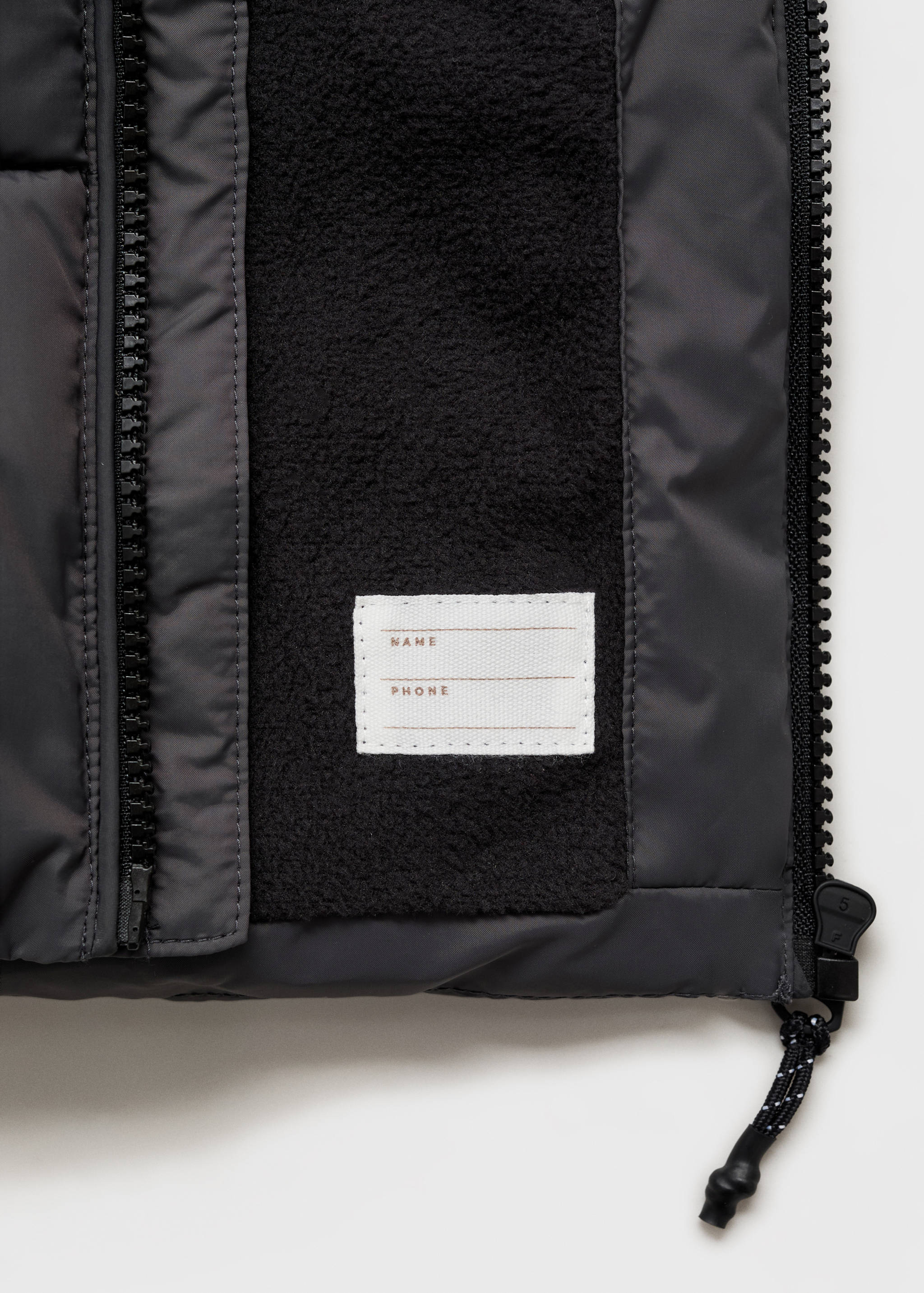 Manteau long avec doublure matelassée - Détail de l'article 8