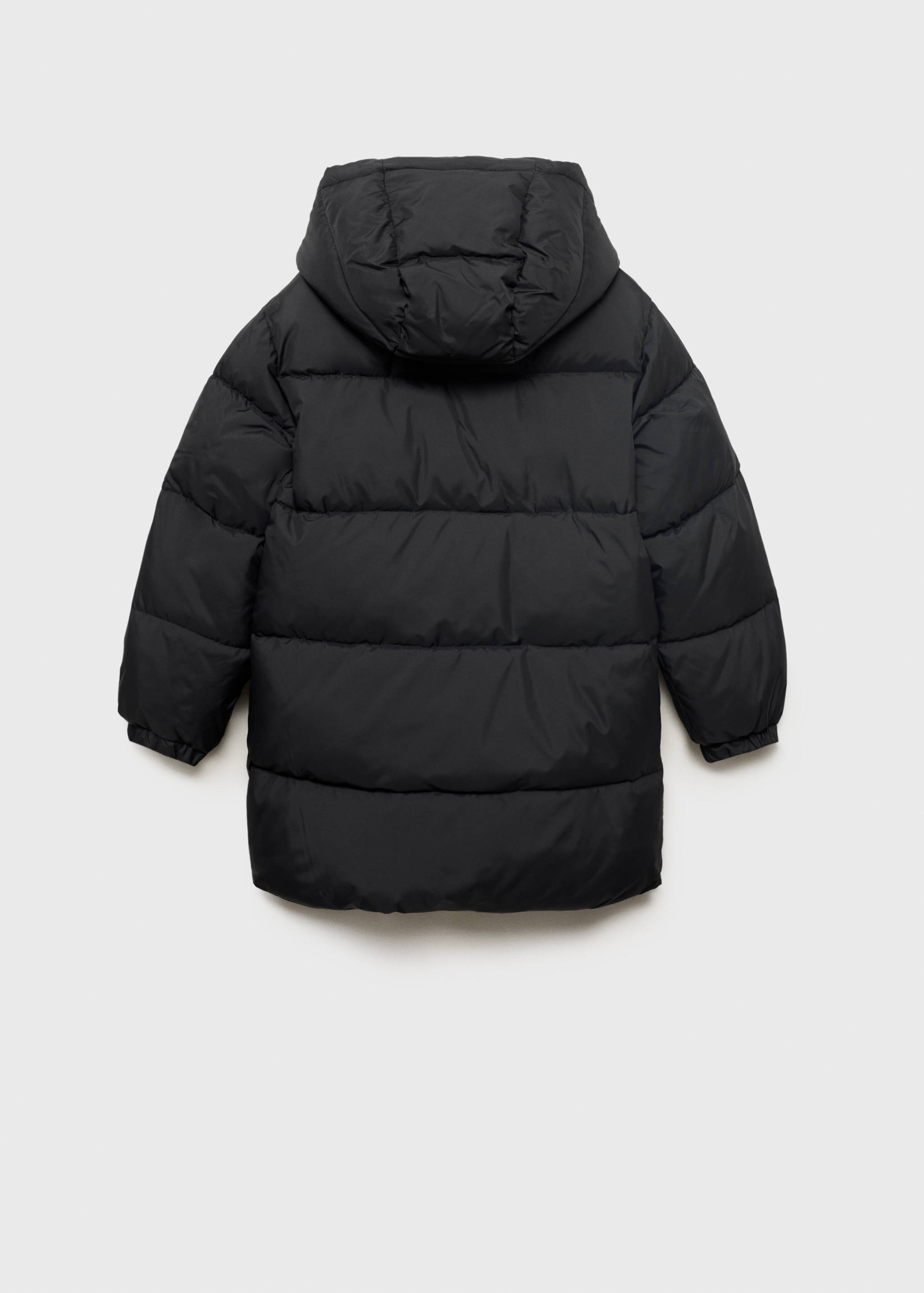 Manteau long avec doublure matelassée - Verso de l’article